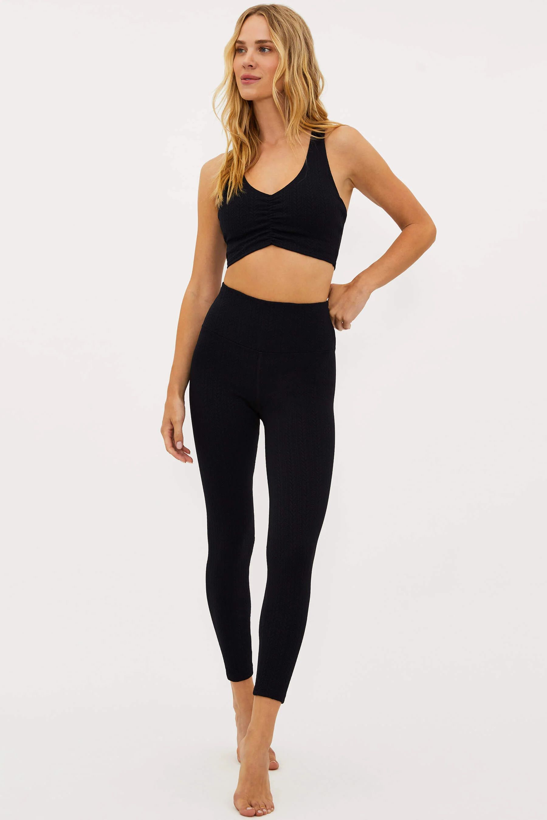 Piper Legging Black Cable | Beach Riot