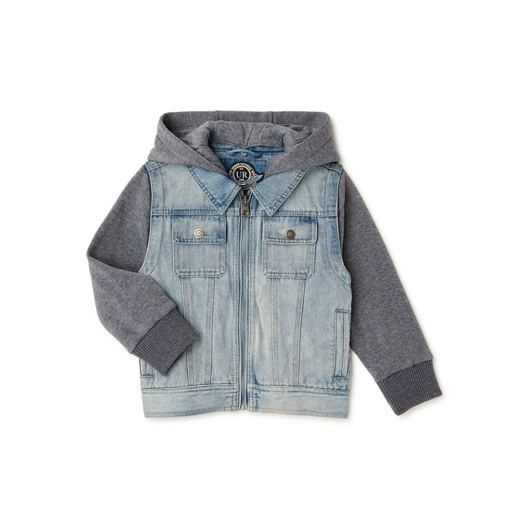Urban Republic Baby & Toddler Boys Cotton Denim Jacket, Sizes 12M-4T | Walmart (US)