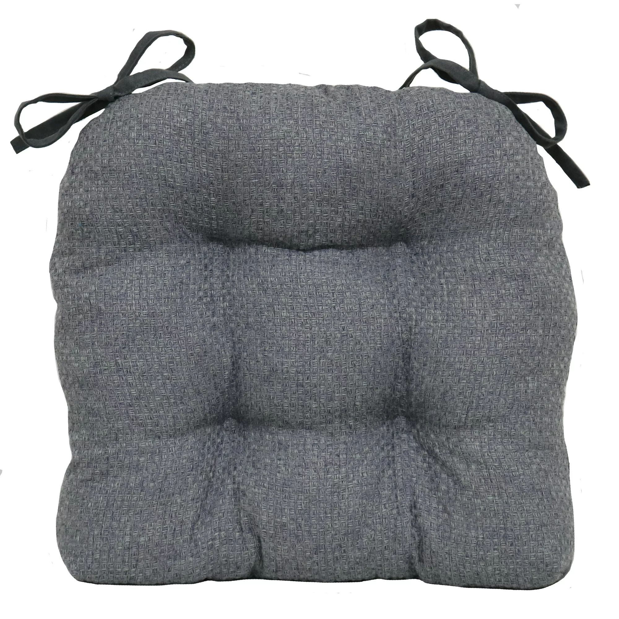 Better Homes & Gardens Shredded Memory Foam Chair Cushion, Gray Flannel | Walmart (US)