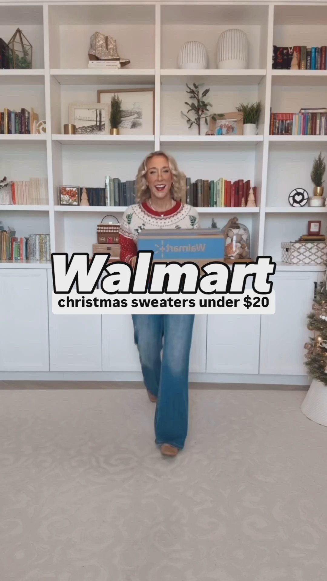Walmart; Christmas sweaters under $20 - * Red Fair Isle - size small. * Wide leg jeans - size 25. * Slingback flats - tts. 1. Trees w/ Truck Sweater - size Medium. 2. Reindeer Fairisle Sweater - size Small. * Brown jeans - size 2. * Sequin/Beaded Bow slides - tts. 3. Sequin Trees Sweater - size Medium.

 

#LTKSeasonal #LTKHoliday #LTKFindsUnder50
