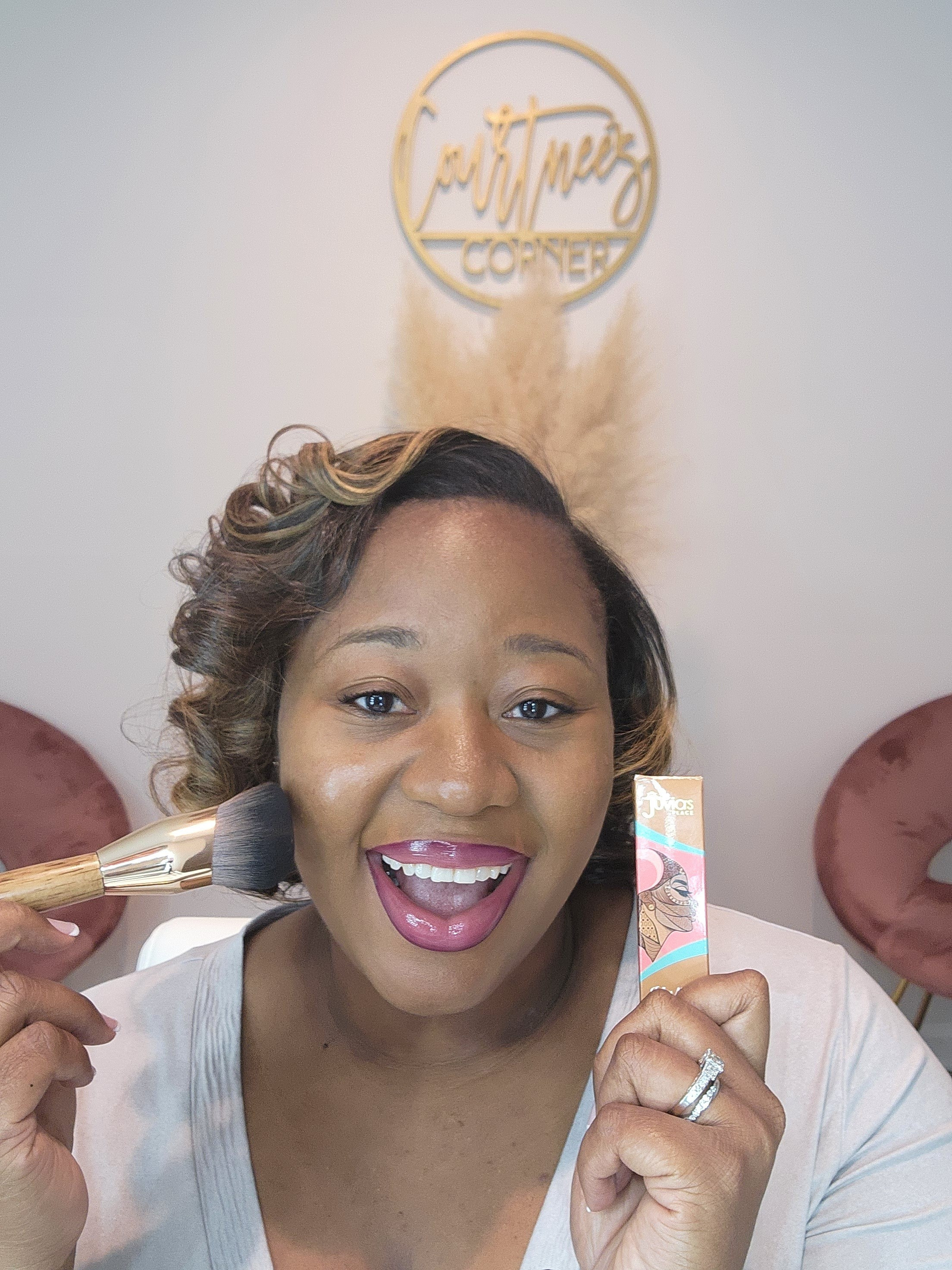 Juvia’s Place really understood the assignment with this one!I’ve been using the I Am My Skin™ Hydra-Tint Foundation Stick in shade 10 (Mozambique) and it’s such a perfect match. It melts right into my skin and gives that smooth, satin finish that still looks like *me*… just more even and glowy.It’s lightweight but buildable, so I can blur texture, even out my tone, and soften everything without it ever feeling heavy or looking cakey. And the fact that it has niacinamide, hyaluronic acid, and squalane? Yeah… it’s doing skincare and makeup at the same time.This is one of those “your skin but better” products for real.

#LTKselfcare #LTKBeauty #LTKmorningroutine