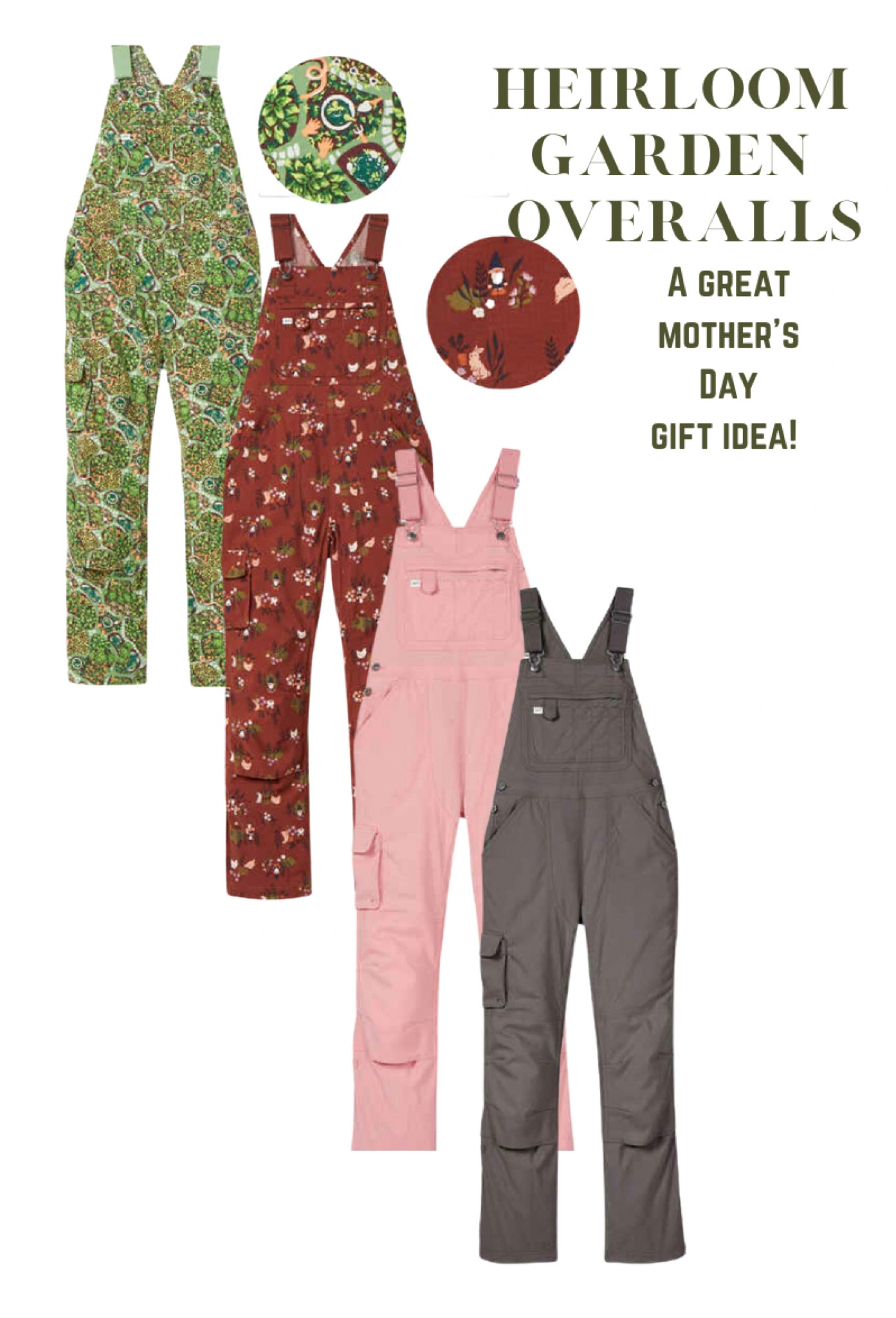 Heirloom garden overalls! Perfect for Mothers day!

#LTKSeasonal #LTKfamily #LTKfit