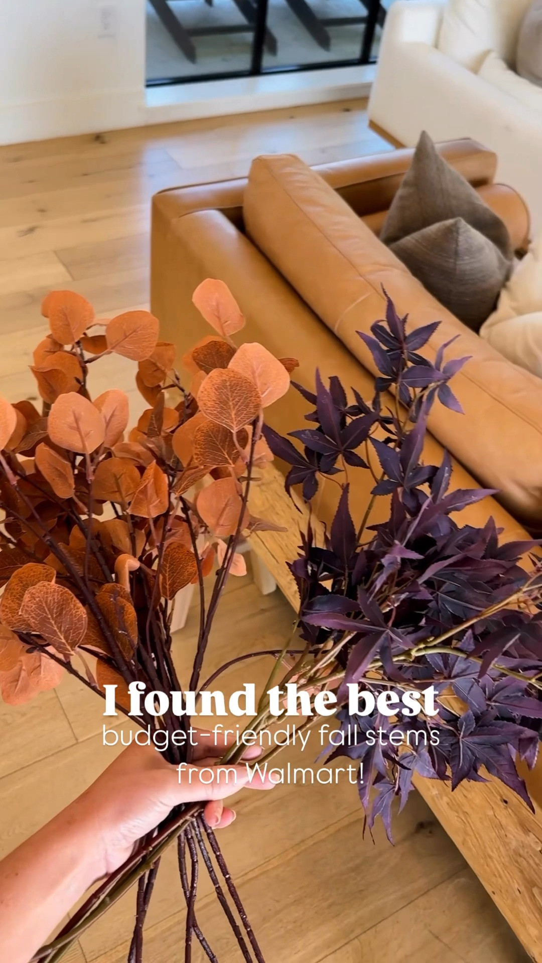 These are both under $9/stem 🍂

Type SHOP FALL and I’ll send the direct 🔗 to your inbox! Make sure you’re following otherwise the message won’t come through.

I’ve had these stems from @walmart since last year and I love the quality for the price! The deep plum ones are a good dupe for the viral Cimicifuga stems; I have 4 pictured here!

The second stems are a pack of 6 for $22 dollars, making them $3/stem 🫢!!

Which should I keep here? Tell me in the comments!
