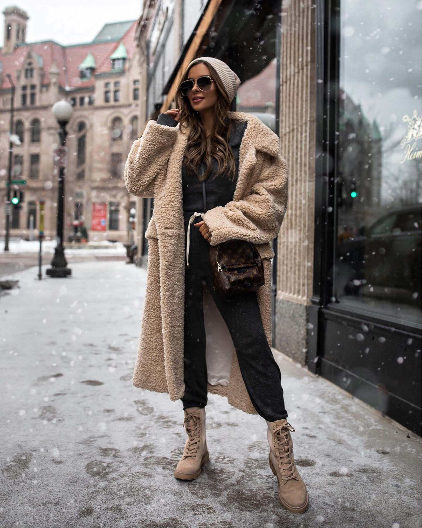 Winter travel  outfit ideas
Teddy coat 
Knit jumpsuit
Suede combat boots 



#LTKShoeCrush #LTKTravel #LTKSeasonal