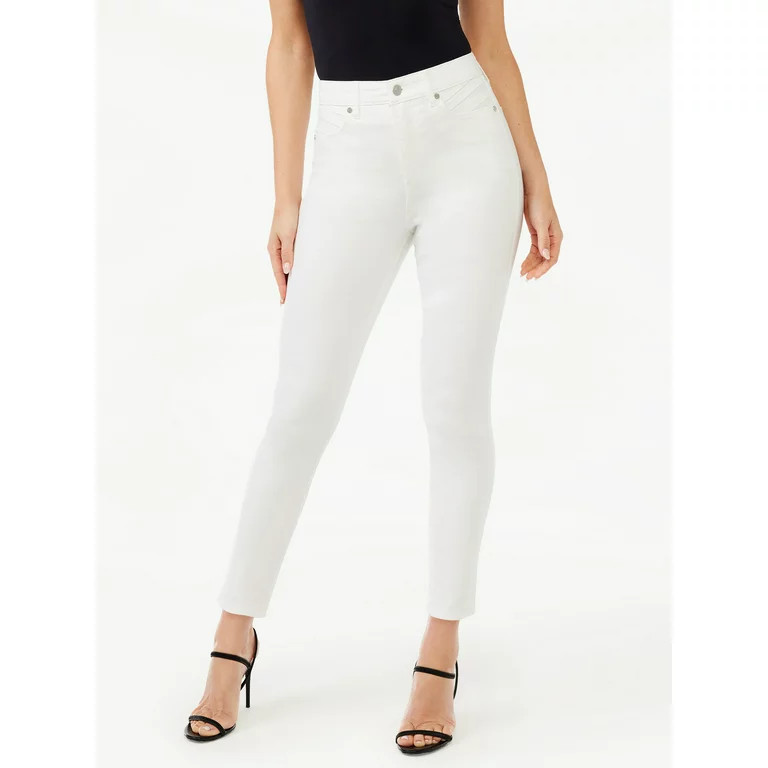 Sofia Jeans Women's Rosa Curvy Skinny Super High Rise Topstitch Pocket Jeans | Walmart (US)