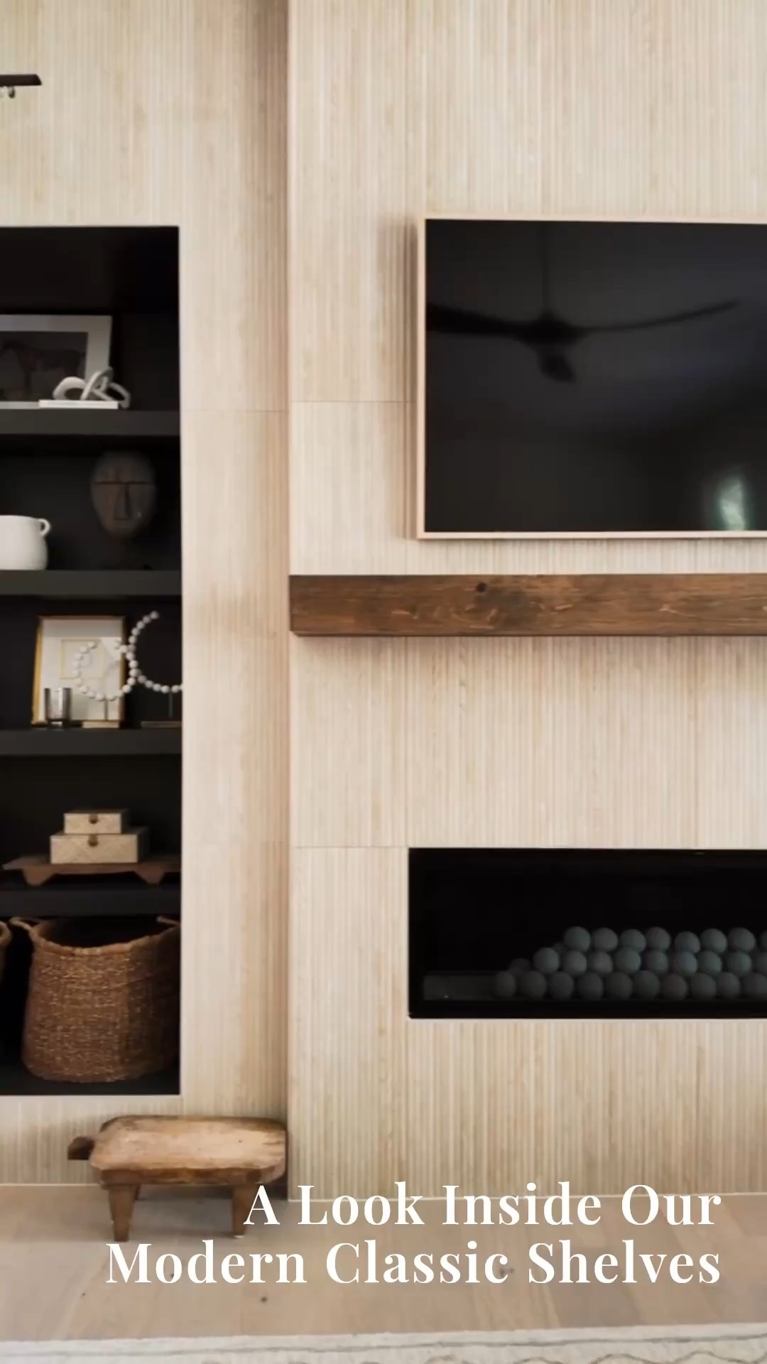 Depth, contrast, and natural tones create the perfect balance in this Modern Classic living room 🪵🖤 Every detail matters when designing a cohesive home.

#porcheandco #interiordesigner #modernclassicstyle #shelfdecor #interiorarchitecture #homestylinginspo #neutralstyle #livingroomdecor #cozyhomevibes

Do you want to bring our dreamy Modern Classic style interior design into your own home? 🏡 You’re in luck! Reserve our Online Interior Design packages today -> https://porcheandco.com/edesign ✨ We can’t wait to work with you & design your home with #porcheandco



#LTKstorytime #LTKHome #LTKvlog