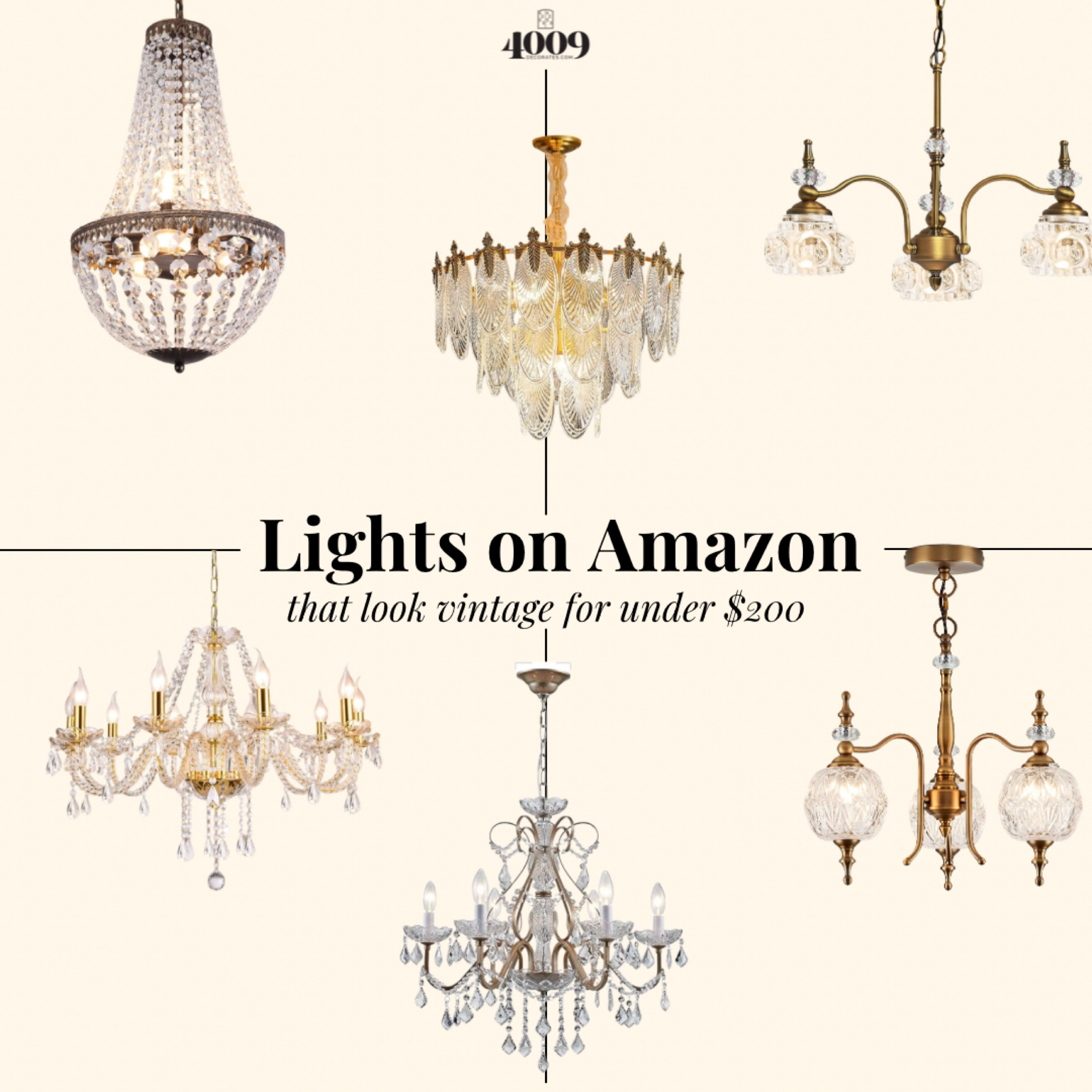 Lights under $200 on Amazon that look vintage 

Pendant light
Chandelier 
Crystal 
Antique 
Gold
Brass

#LTKStyleTip #LTKHome