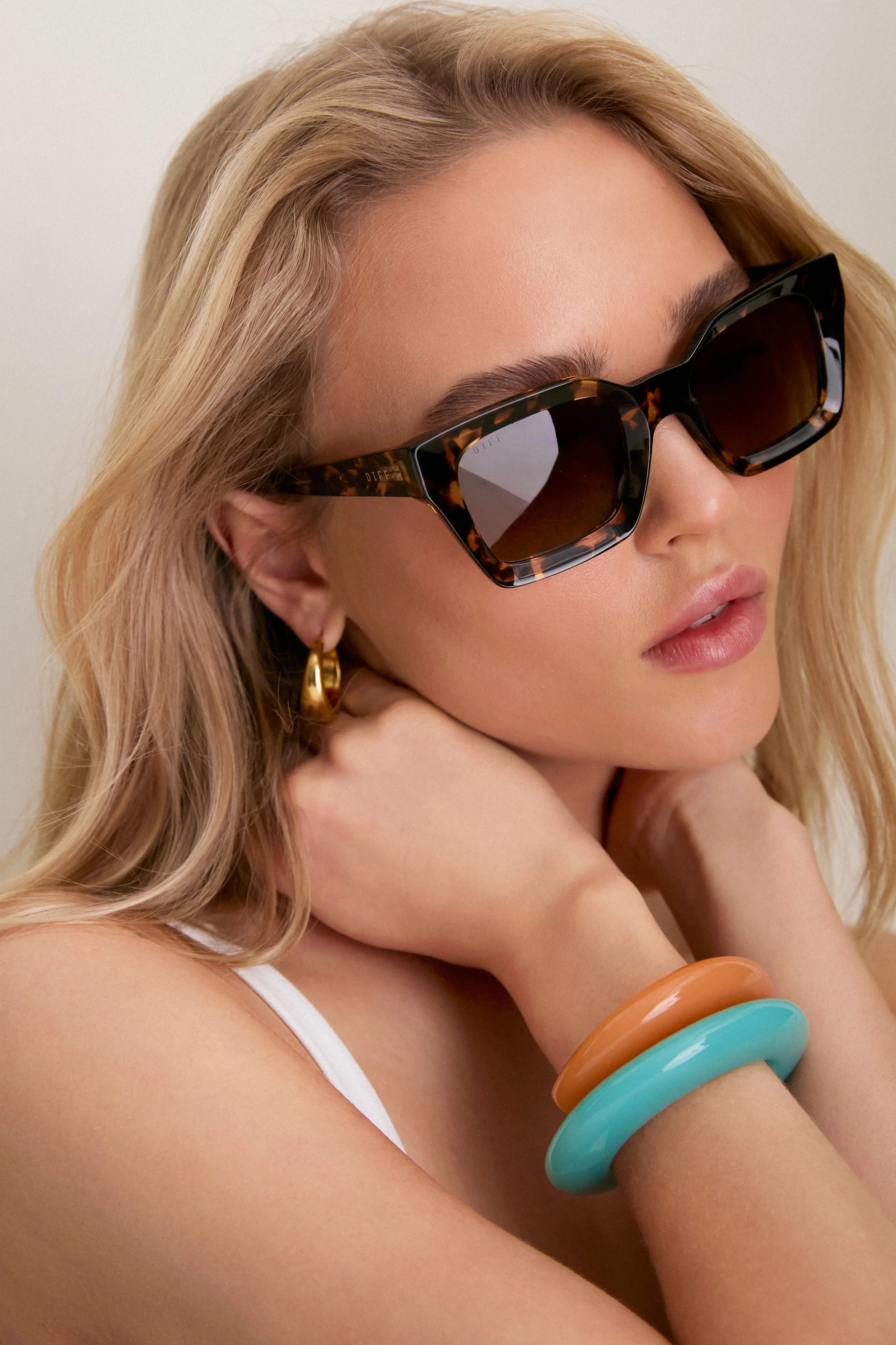Espresso Tortoise Polarized Greer Sunglasses | Tuckernuck (US)