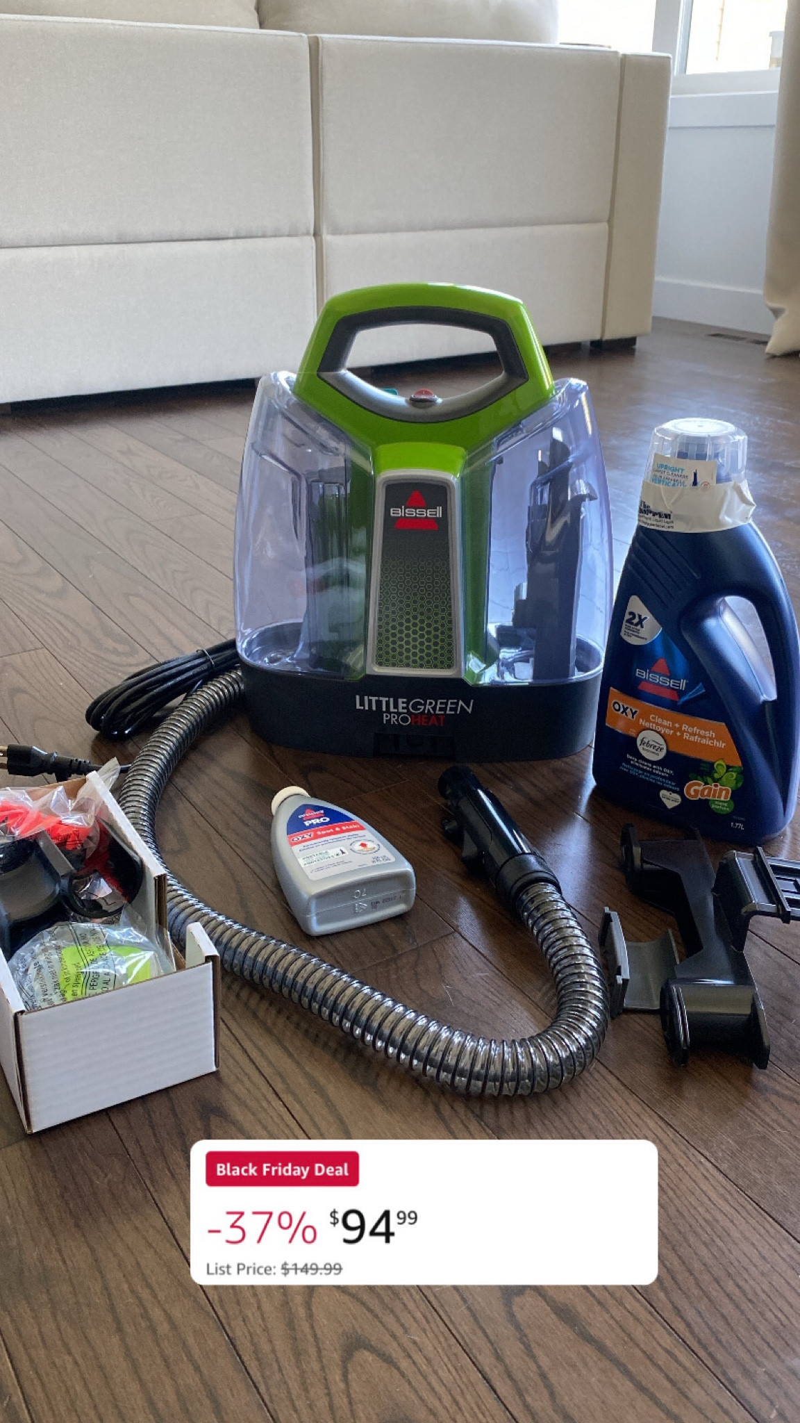 Bissell little green machine! 💚🫧  Now’s your chance to grab that little green machine from the Black Friday sale!! 

#LTKGiftGuide #LTKFindsUnder100 #LTKHome