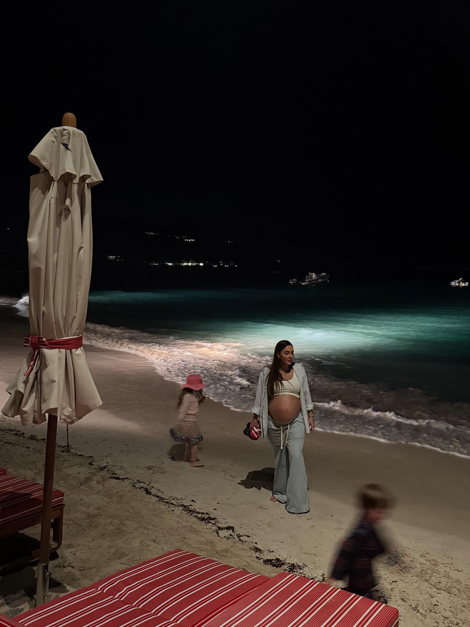 Beach night with the kids. Linked my outfit and a few of their favorites