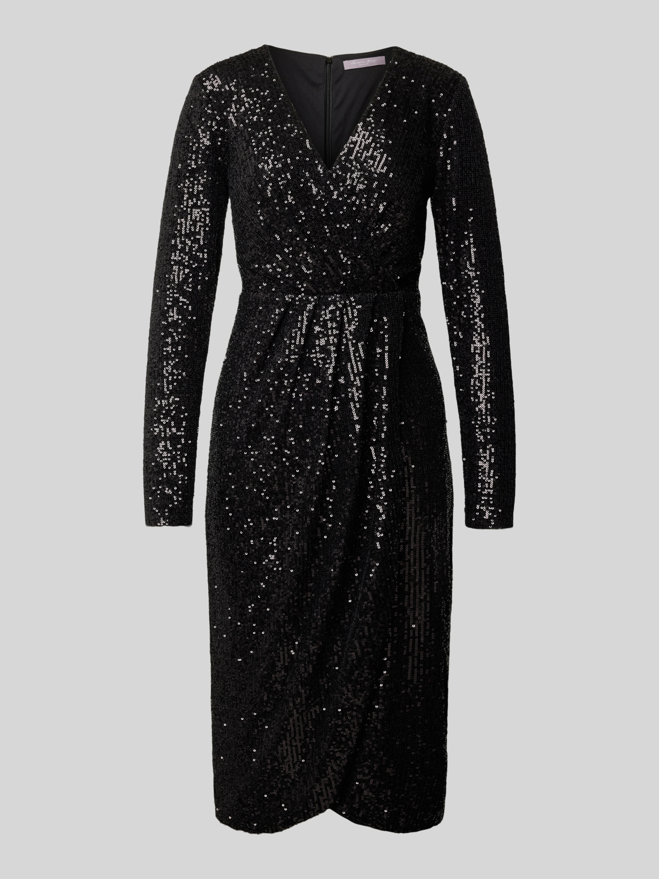 Cocktailkleid mit Paillettenbesatz in black | Peek & Cloppenburg* Düsseldorf DE