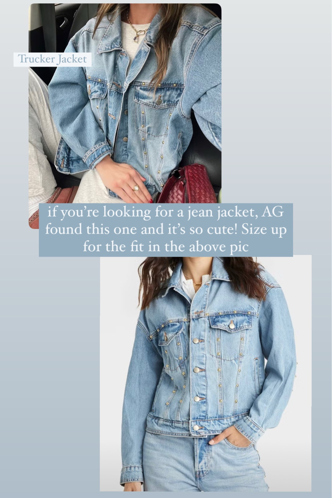 Christmas gift idea for her! I love this Jean jacket - I recommend sizing up 1-2 sizes for the oversized fit! It’s on SALE right now for Cyber Monday!!

#LTKSaleAlert #LTKCyberWeek #LTKGiftGuide
