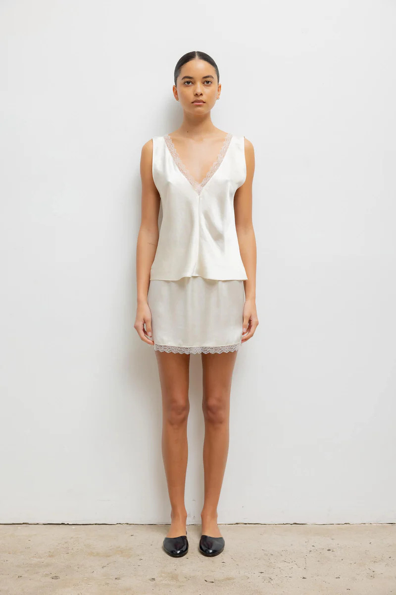 Barb Lace Mini Skirt | LESET
