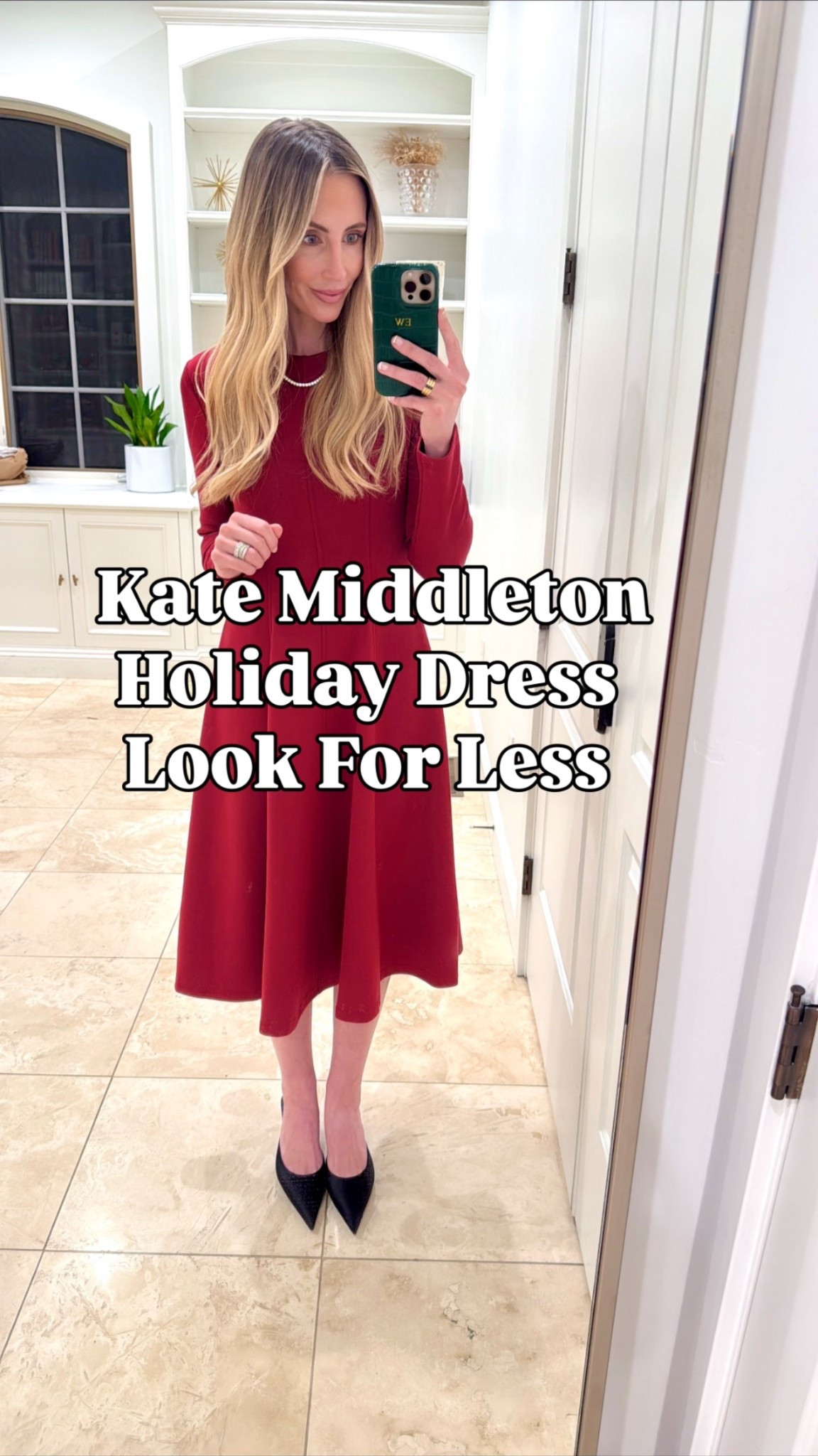 The most gorgeous Kate Middleton–inspired midi dress for around fifty dollars that looks designer, feels unbelievably comfortable, and flatters every body type.  The kind of dress you reach for when you need to look polished - without trying.

This is the timeless, elegant, classic dress you will keep in your closet forever. It comes in multiple colors, has the perfect drape, and gives that polished, effortless, royal-coded look without the royal price tag. 

Where you can wear it this holiday season:
Work events and office parties
Holiday concerts and school programs
Date nights
Family photos
Friendsgiving and gift exchanges
Winter weddings
Holiday shopping days
Christmas Eve and Christmas dinner
Church, brunch, or any elevated-casual moment

If you want a piece that does it all, this is the quiet luxury, everyday elegance, wardrobe staple your winter outfits need.

Keywords: Kate Middleton style, classic midi dress, timeless fashion, elegant outfits, holiday outfit ideas, Christmas outfit inspiration, winter fashion for women, affordable fashion finds, under $50 dress, Amazon fashion favorites, modest fashion, chic holiday style, versatile wardrobe staples, flattering dresses for all body types, mom style inspiration, feminine fashion, closet essentials.

#LTKFindsUnder50 #LTKHoliday #LTKFindsUnder100