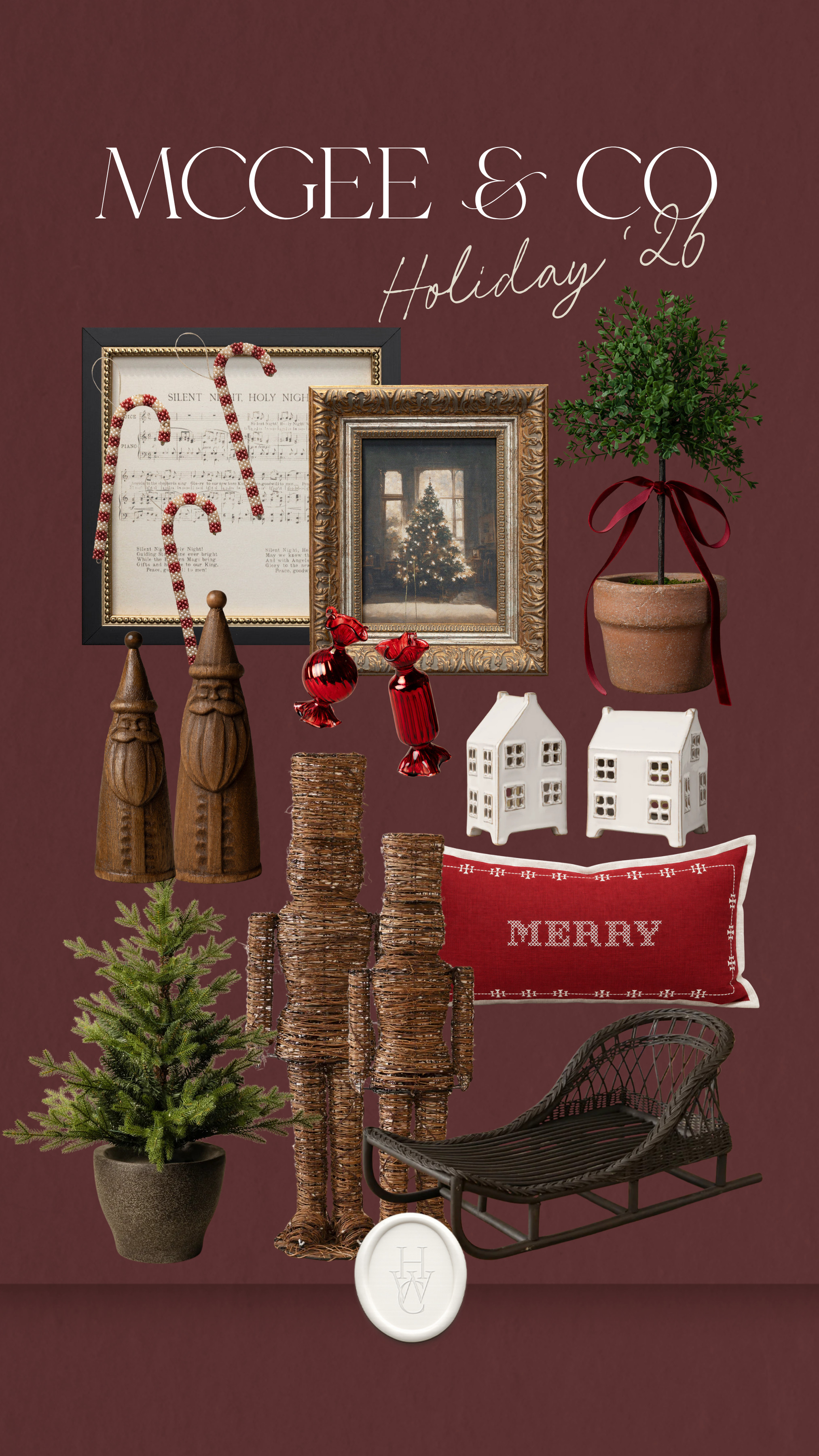 McGee & Co Holiday 2026 is now available!
McGee & Co Christmas / McGee & Co Winter / Winter Decor / Coffee Table Decor / Bookshelf Decor / Christmas Decor / Holiday Decor / Holiday Greenery / Holiday Wreaths / Festive Wreaths / Pre-Lit Garlands Christmas Tree Decor / Stockings & Holders / Advent Calendars / Window Decorations / Outdoor Christmas Lights / Mantel Decor / Christmas Tree Ornaments / Christmas Pillows / Winter Decor / Winter Pillows / Winter Greenery / Christmas Village / Christmas Garlands / Christmas Wreaths / Tree Figurines / Holiday Figurines / Faux Christmas Trees / Pre-Lit Christmas Trees / Holiday Garlands / Lit Decor Pieces / Christmas Ornaments / Nutcrackers / Christmas Village / Winter Wonderland Decor / Christmas Centerpieces / Tabletop Trees / Holiday Figurines / Holiday Doormats / Holiday Candles / Christmas Candles /  

 #LTKSeasonal #LTKHome