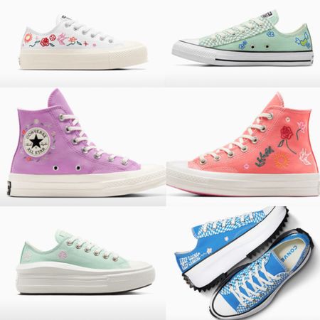 The cutest summer converse shoes 

Loving all these embroidered flowers and designs on these shoes. Snag a pair to finish off all your casual summer outfits. 

#LTKSeasonal #LTKShoeCrush #LTKStyleTip