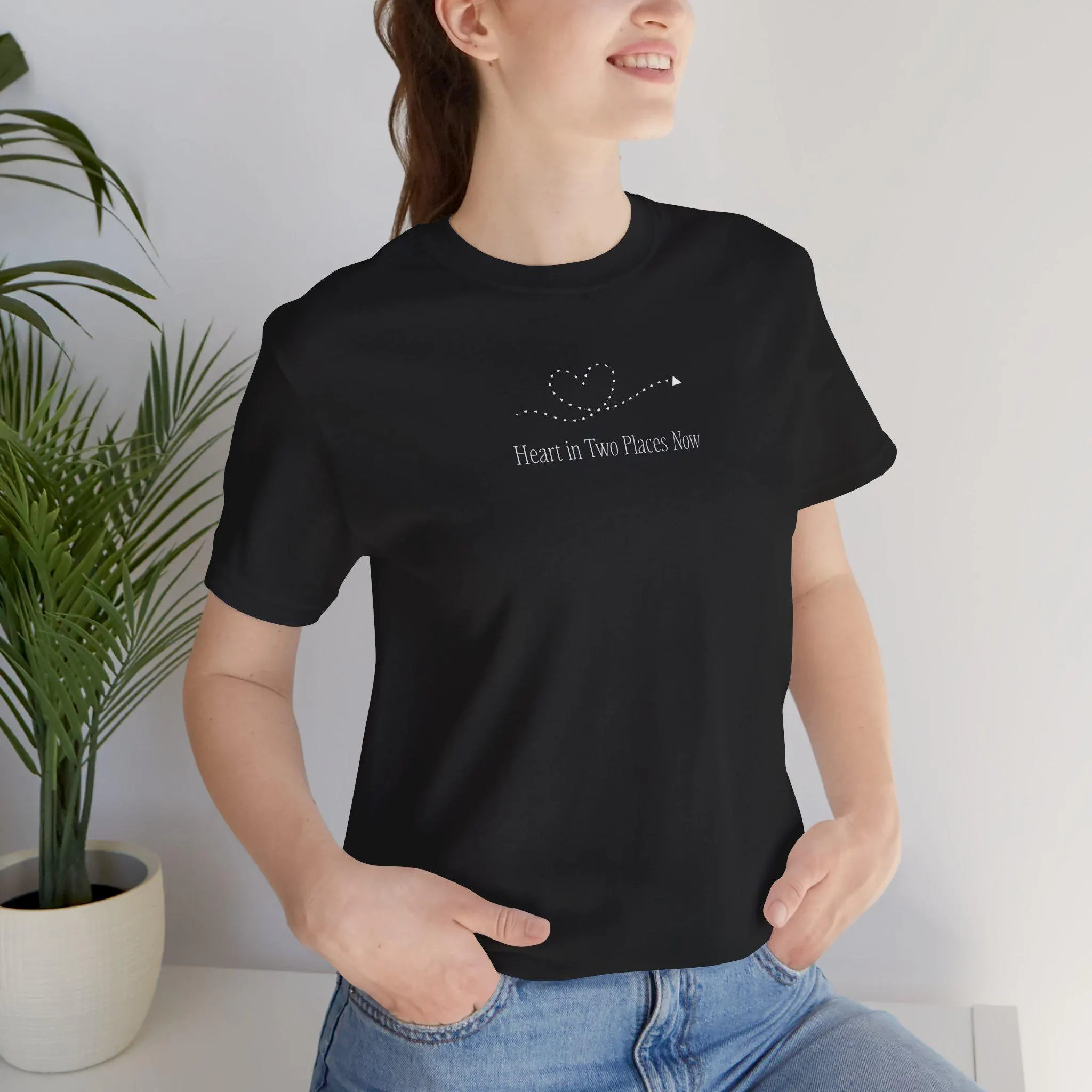 Heart in Two Places Now Shirt | College Mom Tee, Empty Nest Gift | Etsy (Global)
