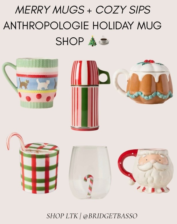 Merry mugs make every cozy drink taste better 🎄☕️ These Anthropologie holiday mugs are almost too cute to put away after Christmas.
#anthropologiehome #holidaymugs #christmasdecor #cozyhome #ltkfinds

#LTKSeasonal #LTKfoodie
