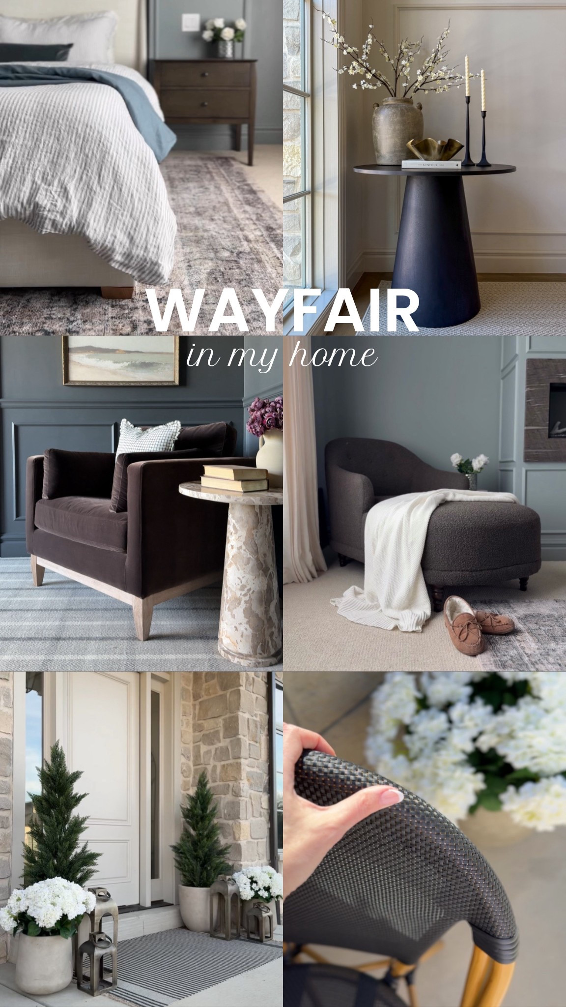 #AD
Lately, these are my most requested @Wayfair pieces for good reason! The outdoor pieces, that neutral grid rug that’s perfect for blending traditional and modern, and my arched bed frame has been a top seller and most loved by YOU. We can’t leave out that bench. Ohhhhh how we love that bench! —And my bedroom rug, boucle chaise lounge, console table behind my sofa and pedestal table on my landing. 🤌

Have a great day!

Xoxo,
Andrea

#wayfair #wayfairpartner 