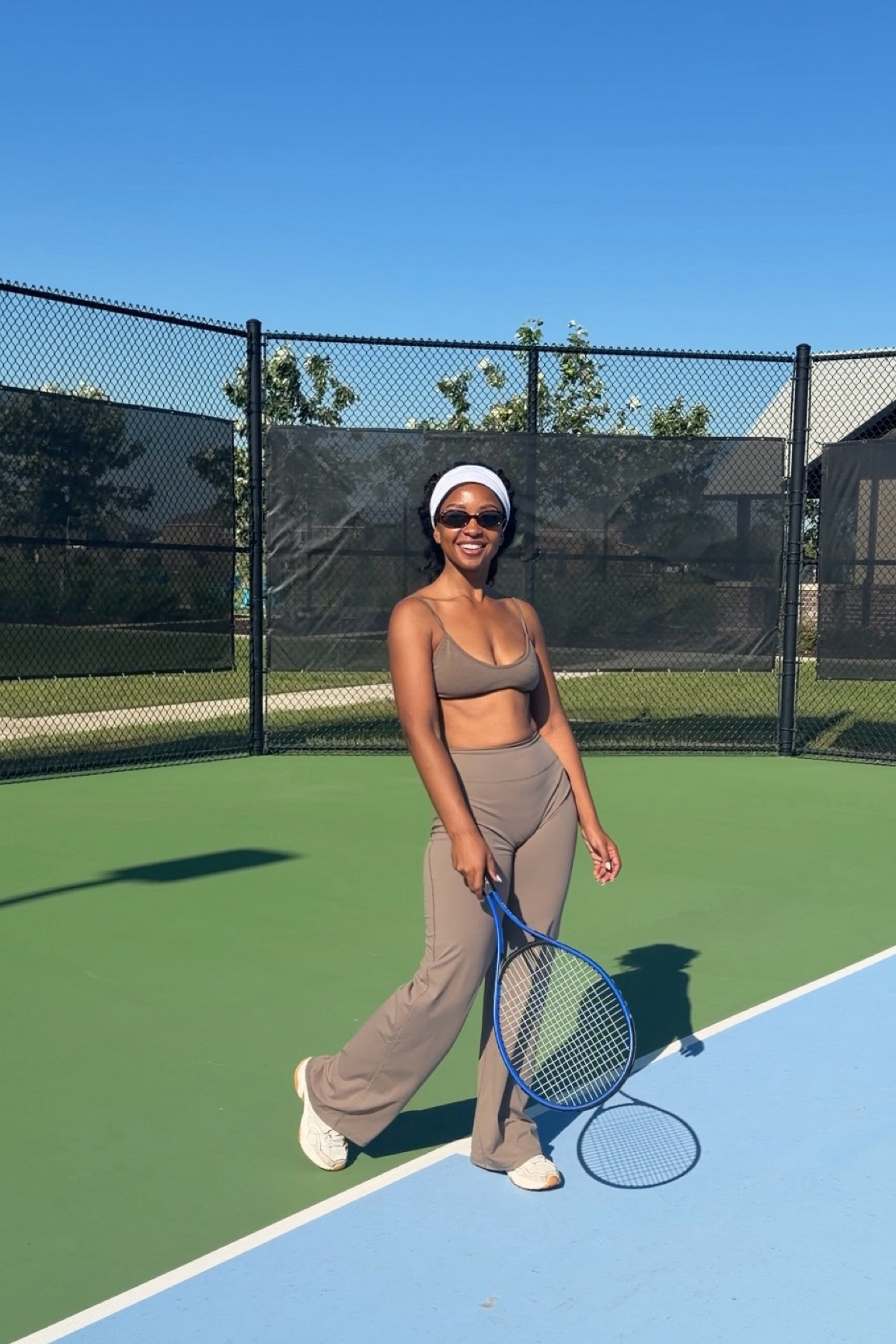 Some weekend tennis in my CSB set 🎾🤎

#LTKActive #LTKfitnessgoals #LTKootd