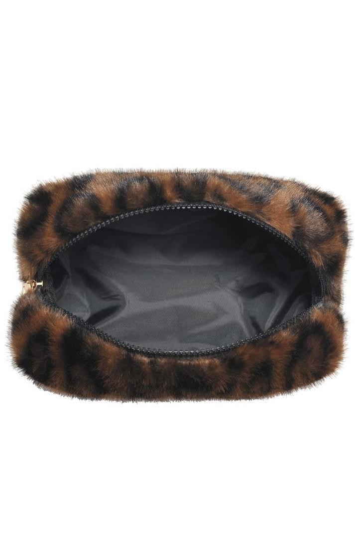 Leopard Luxe Cosmetic Pouch | South Moon Under