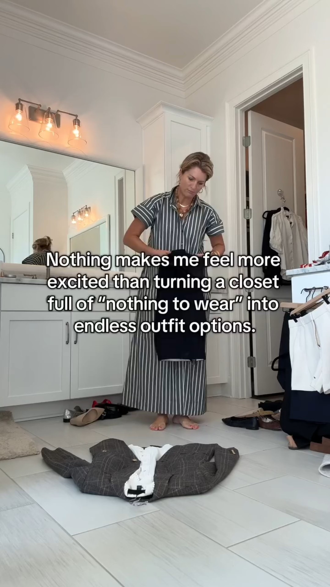 ✨ Nothing makes me feel more excited than turning a closet full of “nothing to wear” into endless outfit options. 

That’s exactly what our Styling Sessions are designed to do — we come into your closet (or work virtually), pull together looks from what you already own, and style them in ways you’ve probably never thought of. The best part? We photograph everything into your personal styling app so you always have outfit inspiration at your fingertips. 📸👗 

It’s like unlocking a brand-new wardrobe without buying a single thing. 

💡 Ready to finally see the potential in your closet? Book your Styling Session today — link in bio.