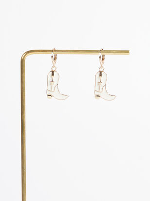 Cowboy Boots Earrings | Altar'd State