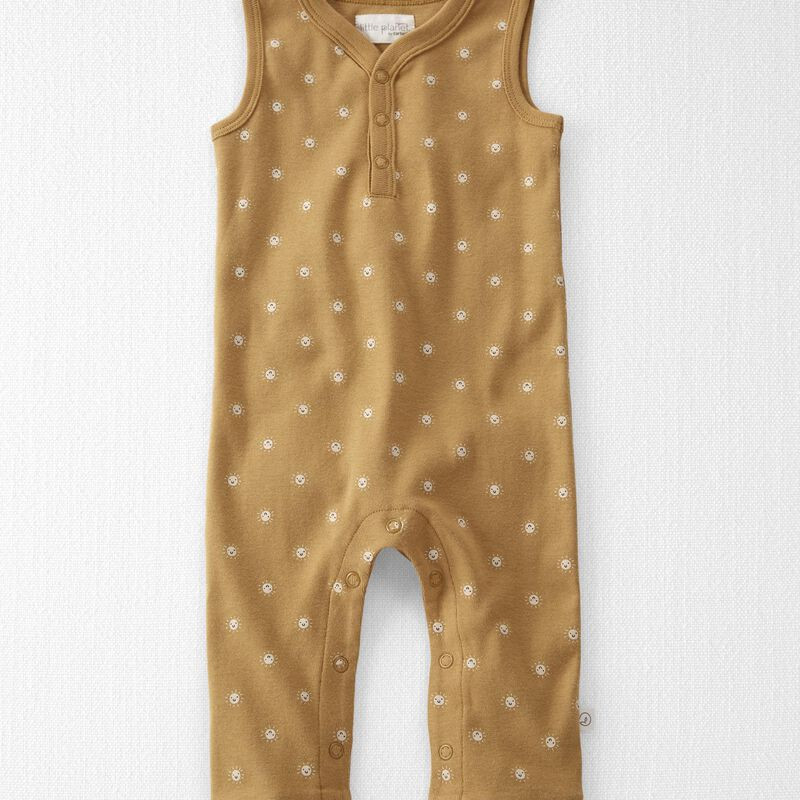 Baby Organic Cotton Rib Jumpsuit | Carter's