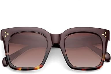 STORYCOAST Classic Square Oversized Sunglasses for Women Men Vintage Shades UV400 | Amazon (US)