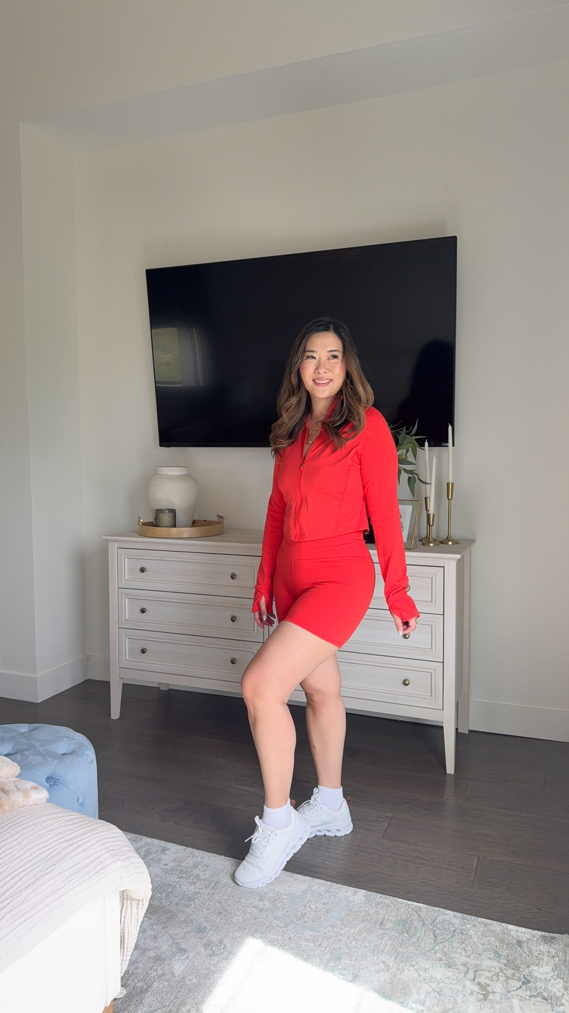 Walmart spring summer haul // athletic wear // red white and blue // Memorial Day // 4th of July 

Wearing a medium 

#LTKootd #LTKPetite