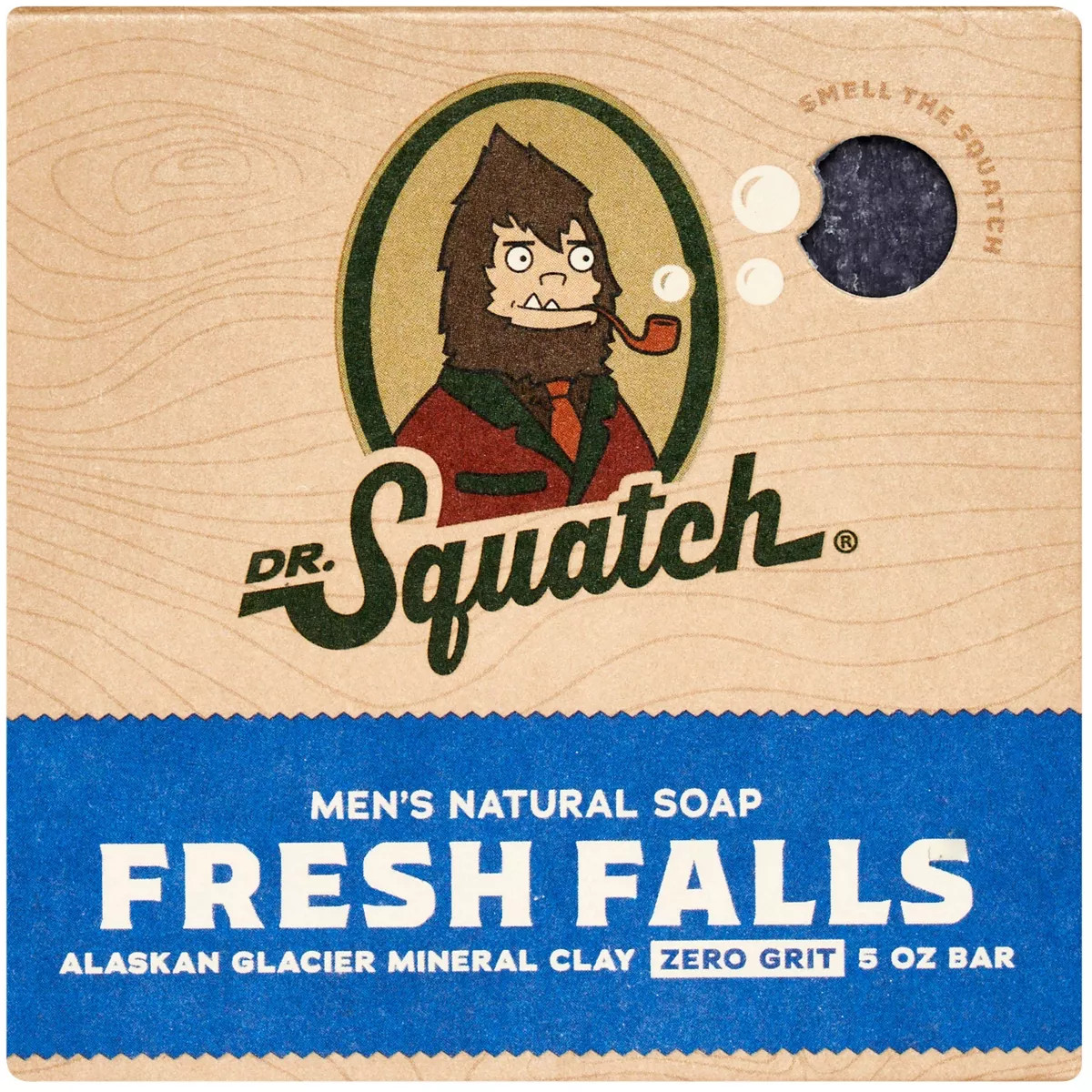 DR. SQUATCH Men's All Natural Bar Soap - Fresh Falls - Clean Breeze Scent - 5oz | Target