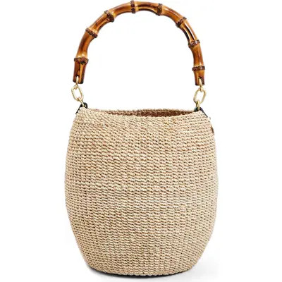 Clare V. Pot de Miel Top Handle Bag in Black at Nordstrom | Nordstrom