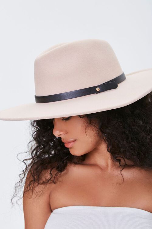 Faux Leather-Trim Fedora | Forever 21 (US)