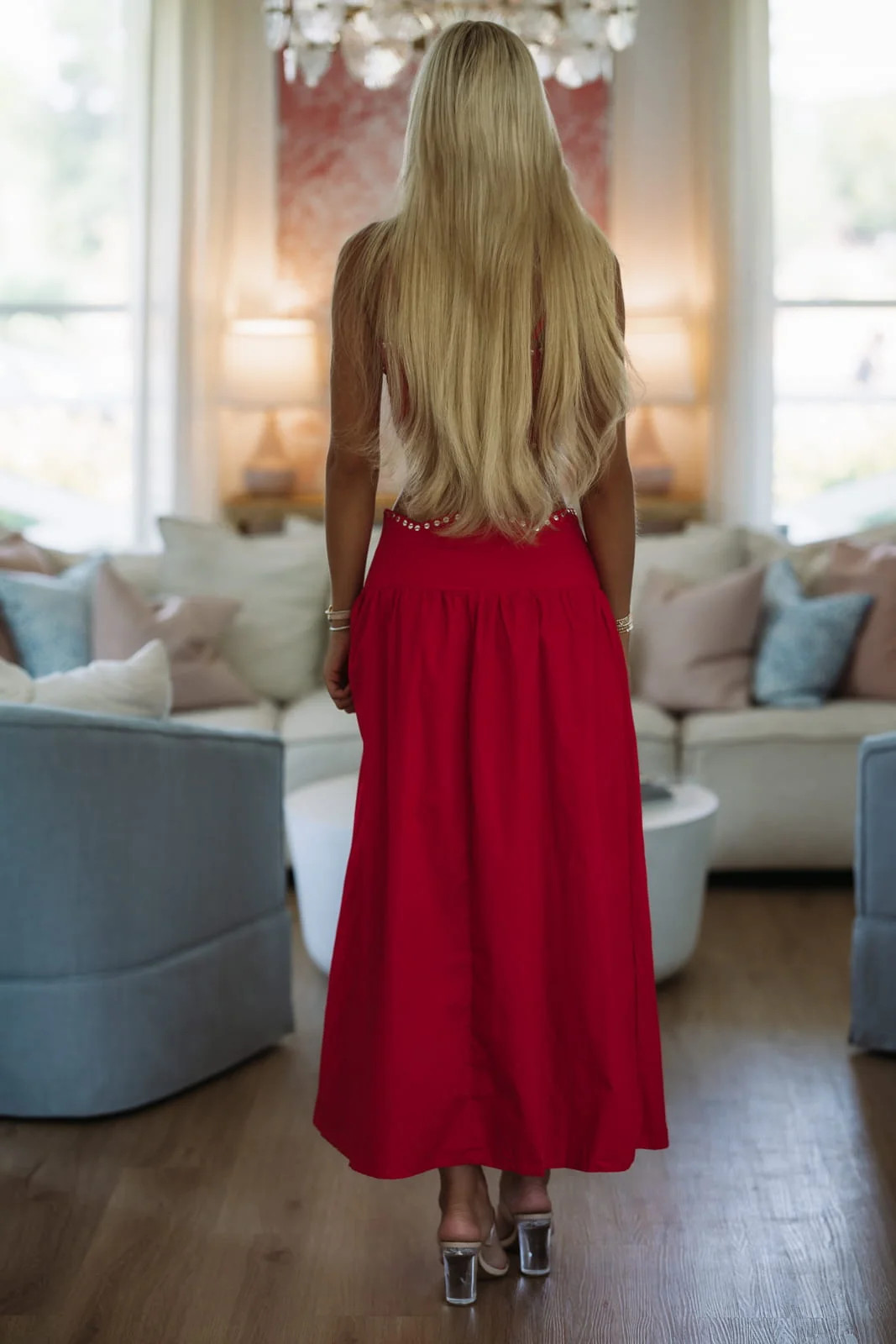 Gemline Top - Red | Hazel and Olive