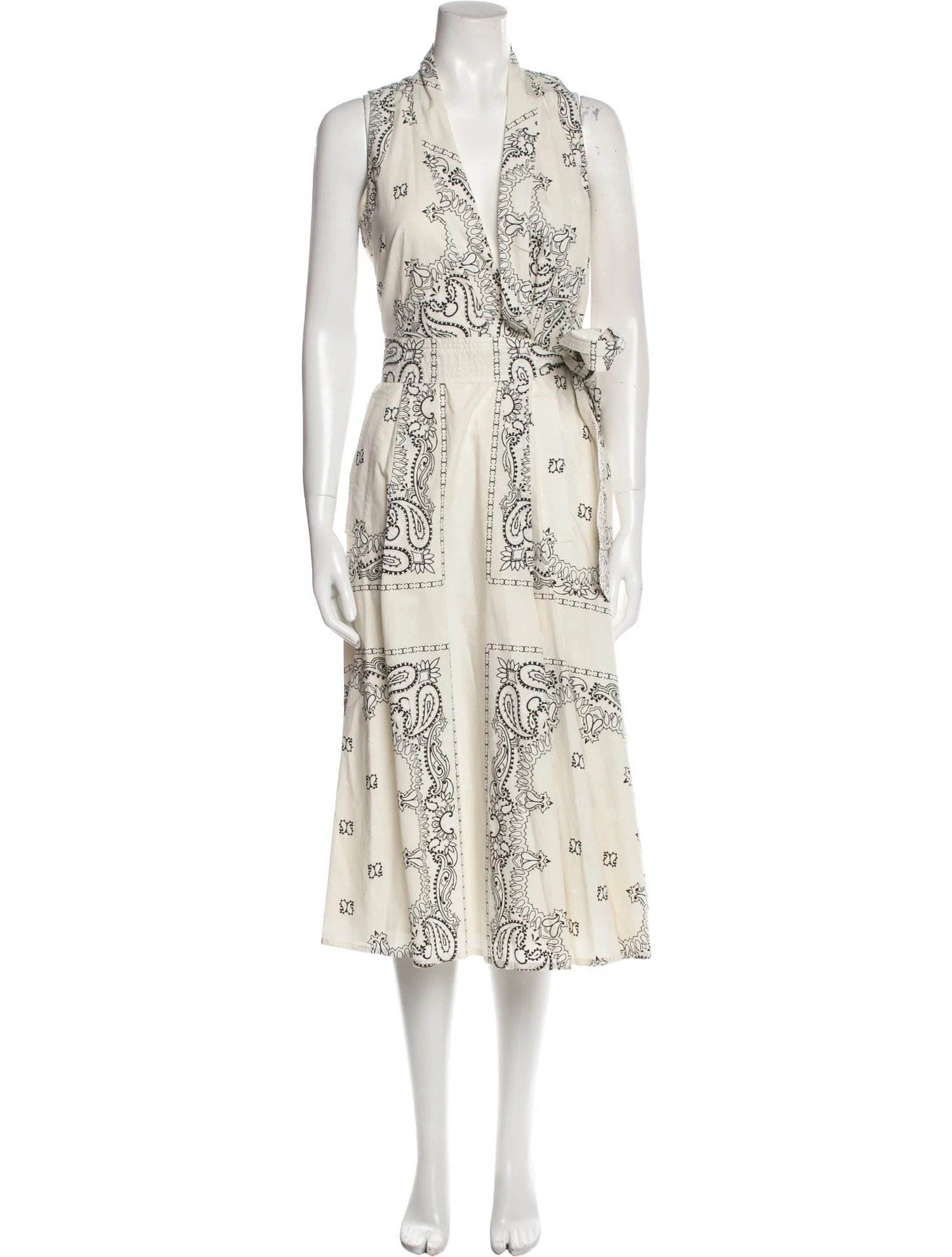 Paisley Print Long Dress | The RealReal