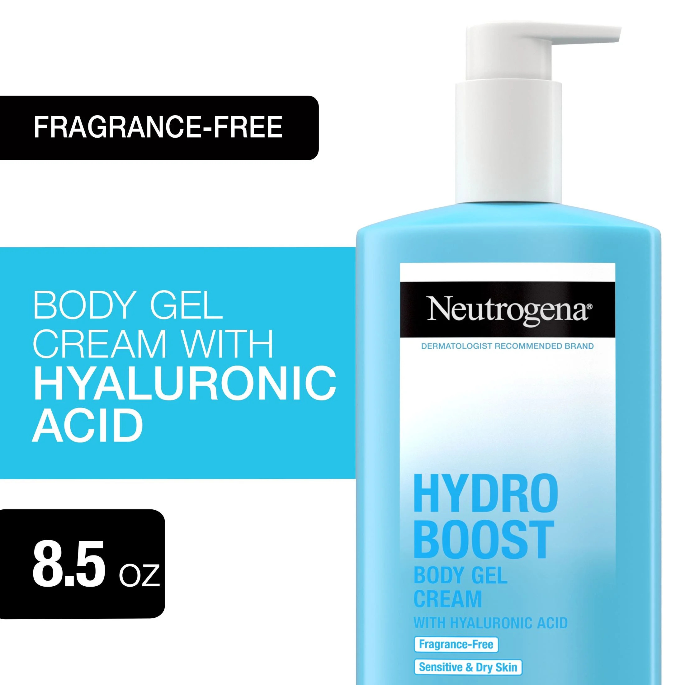 Neutrogena Hydro Boost Fragrance-Free Body Gel Cream, 8.5 oz | Walmart (US)