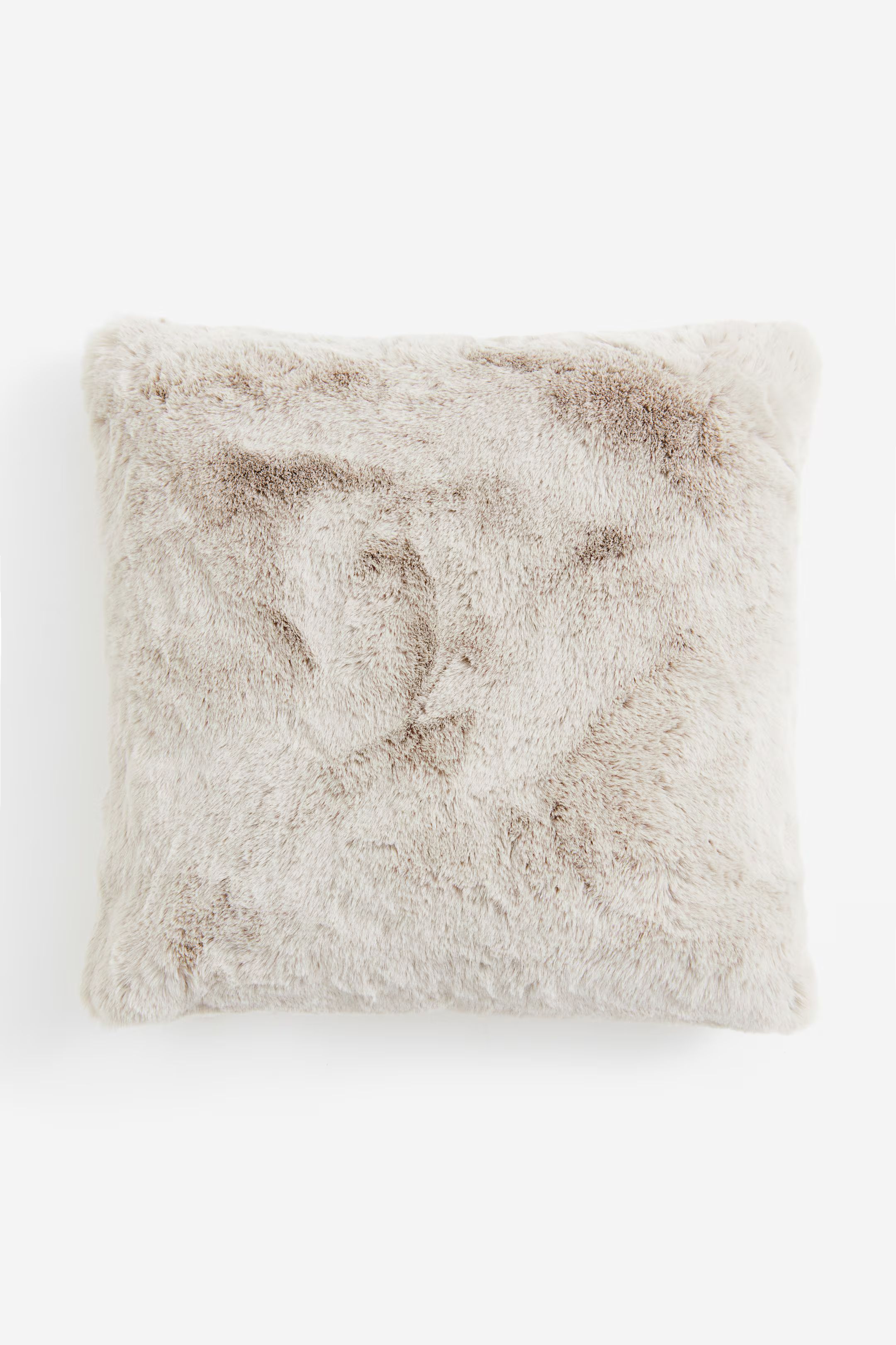 Fluffy Cushion Cover - Taupe - Home All | H&M US | H&M (US + CA)