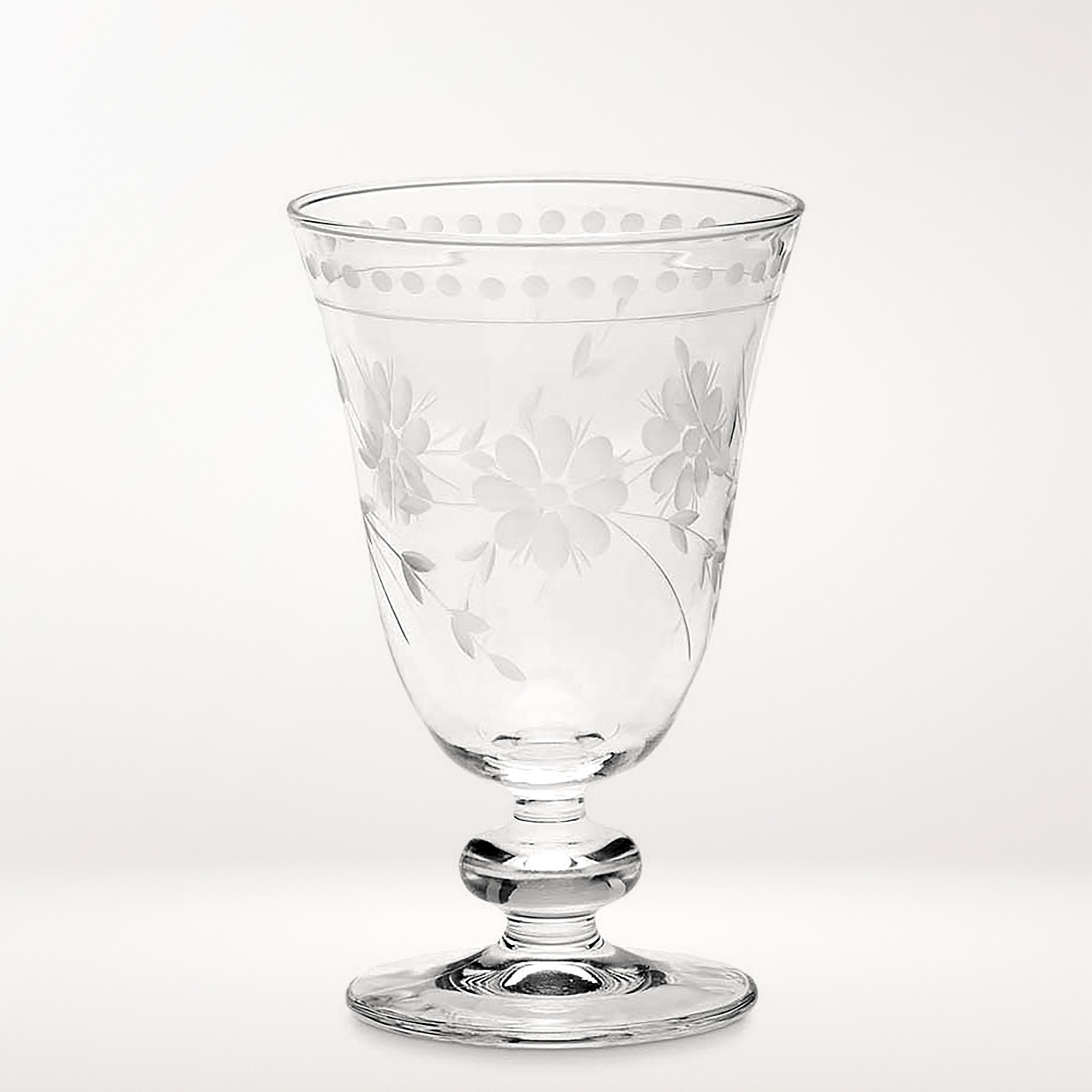 Vintage Etched Goblets, 9-Oz | Williams-Sonoma