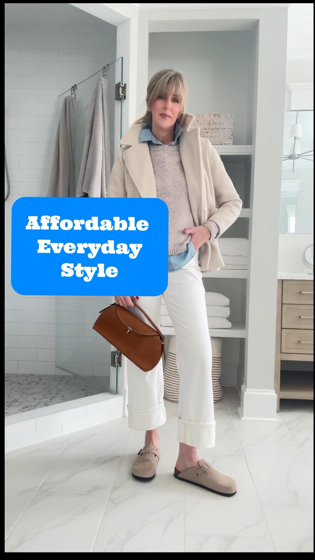 Affordable everyday staples are the building blocks of a closet that works for you.  

Wearing a denim shirt in small, sweater in medium, coat in medium, pants in size 6/28.  I’m 5’11” for reference with a 30” inseam.  My length is in my torso, not legs. 

#ltkseasonal #classicstyle #outfitideas #whattowear

#LTKgrwm #LTKootd #LTKSeasonal