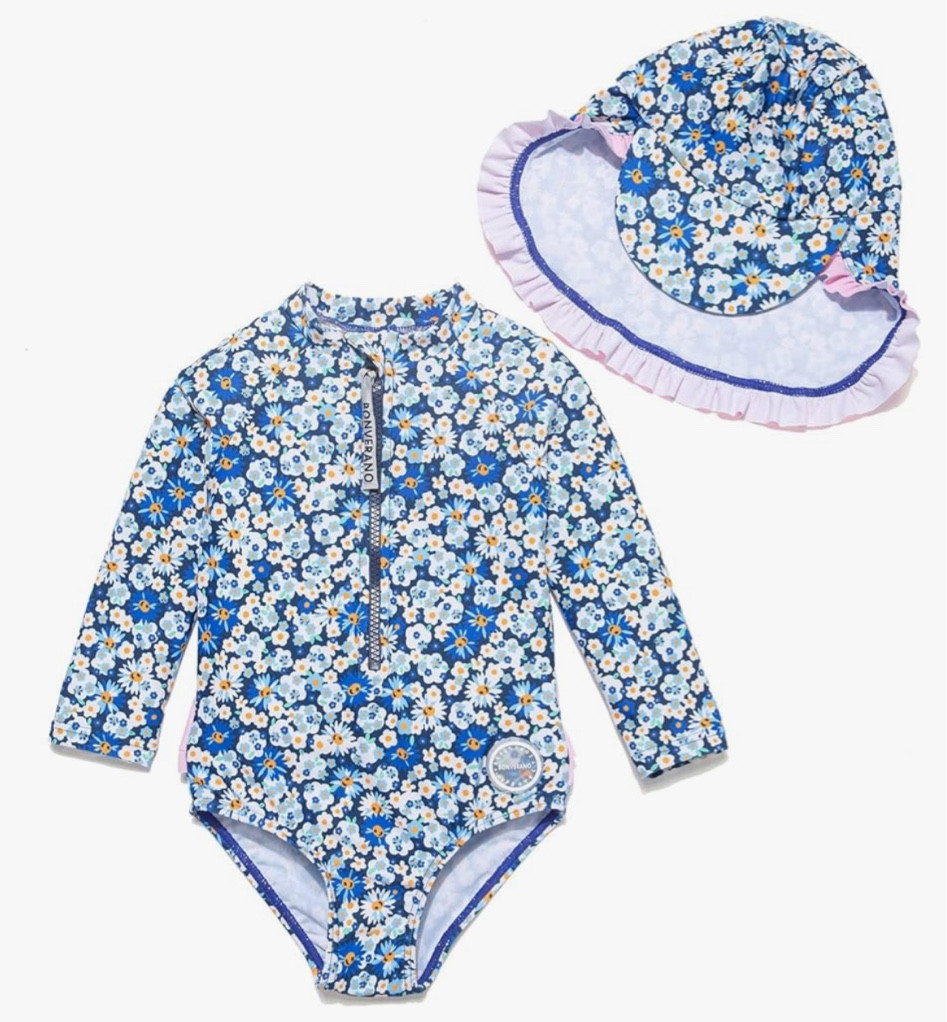 Love this cute swimsuit! Floral print is adorable🌸🌼

#LTKbaby