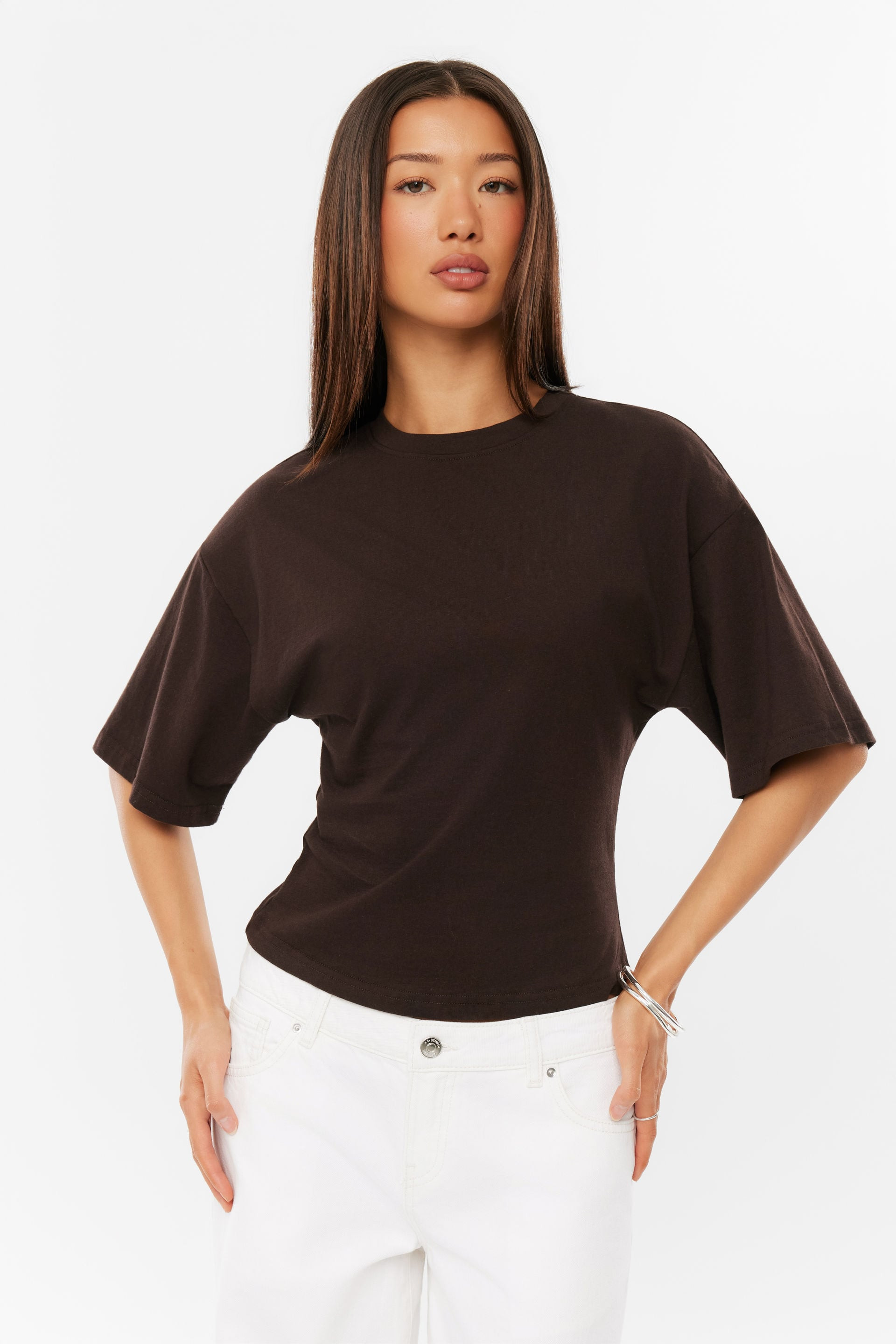 Supré - Kendall Tee - Brown bean | Cotton On (ANZ)