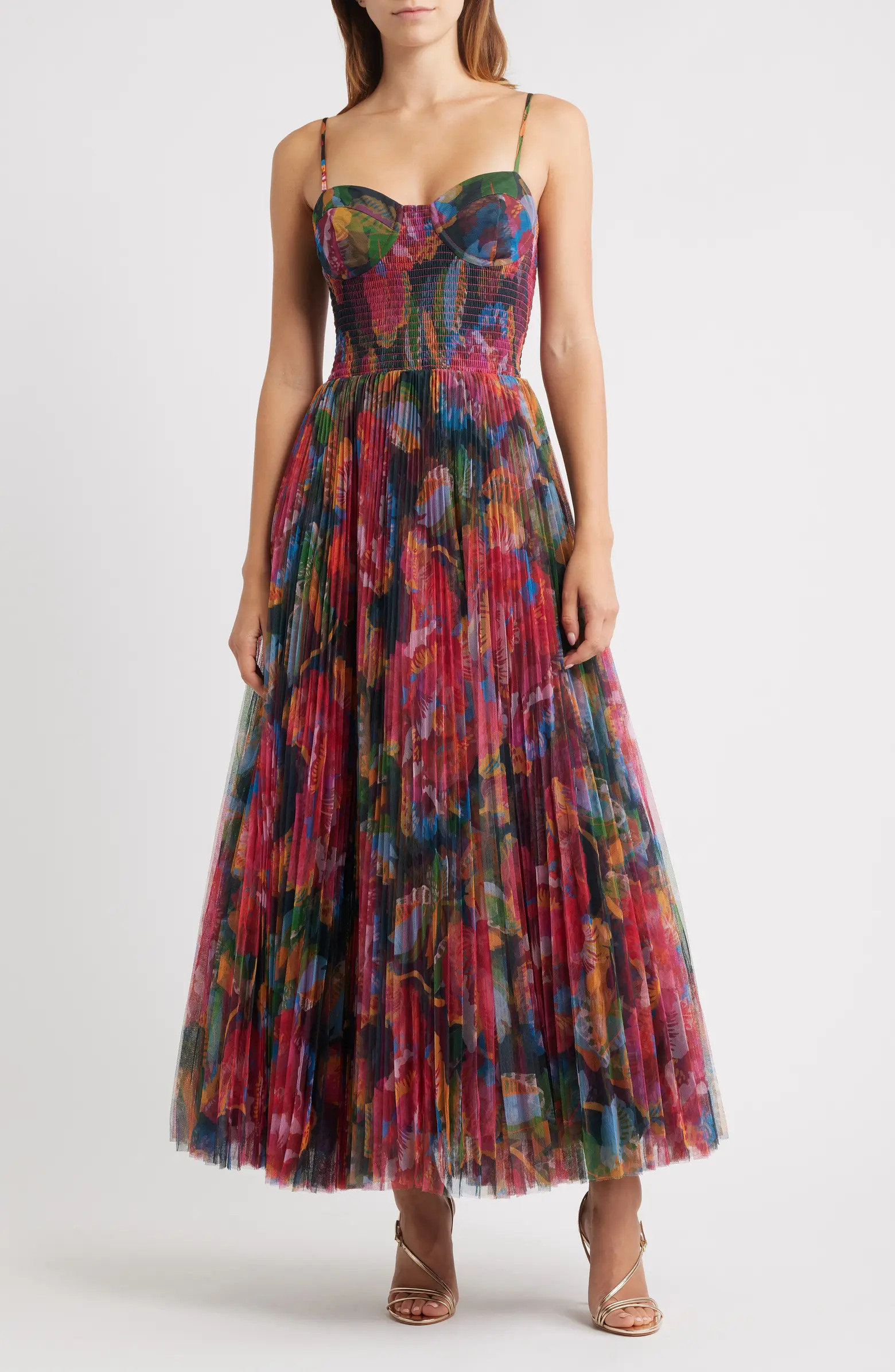 Smocked Tulle Gown | Nordstrom