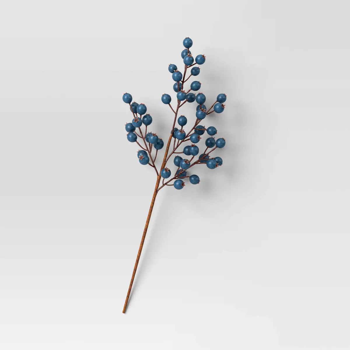 17" Blueberries Christmas Artificial Stem - Wondershop™: Faux Floral, Traditional Winter Decor | Target