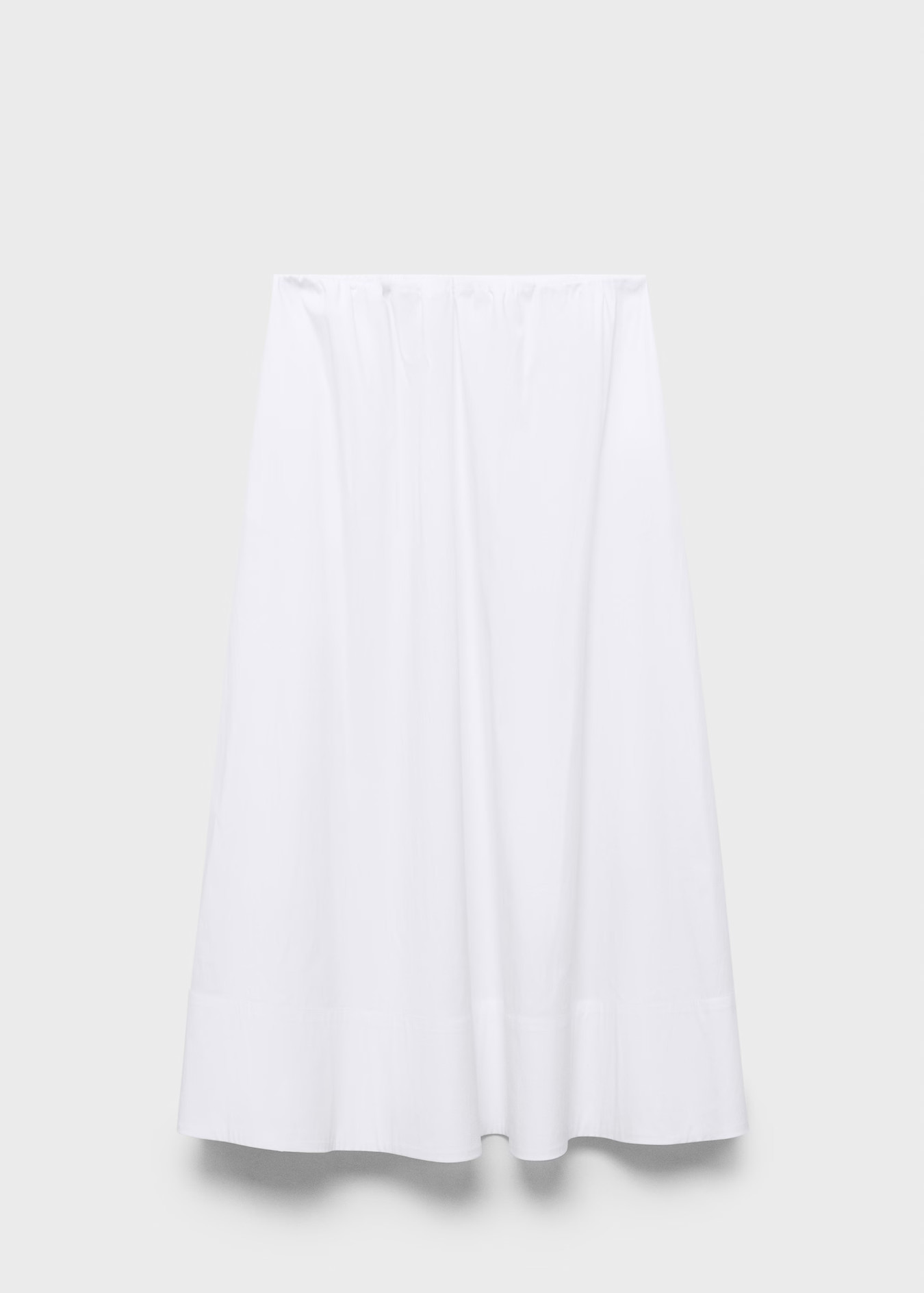 Katoenen A-lijn rok - Dames | MANGO Nederland | Mango EU