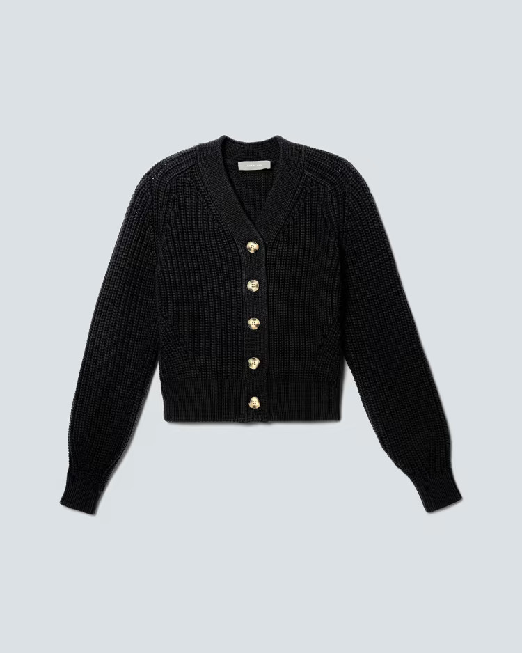 The Texture Cotton Cardigan | Everlane