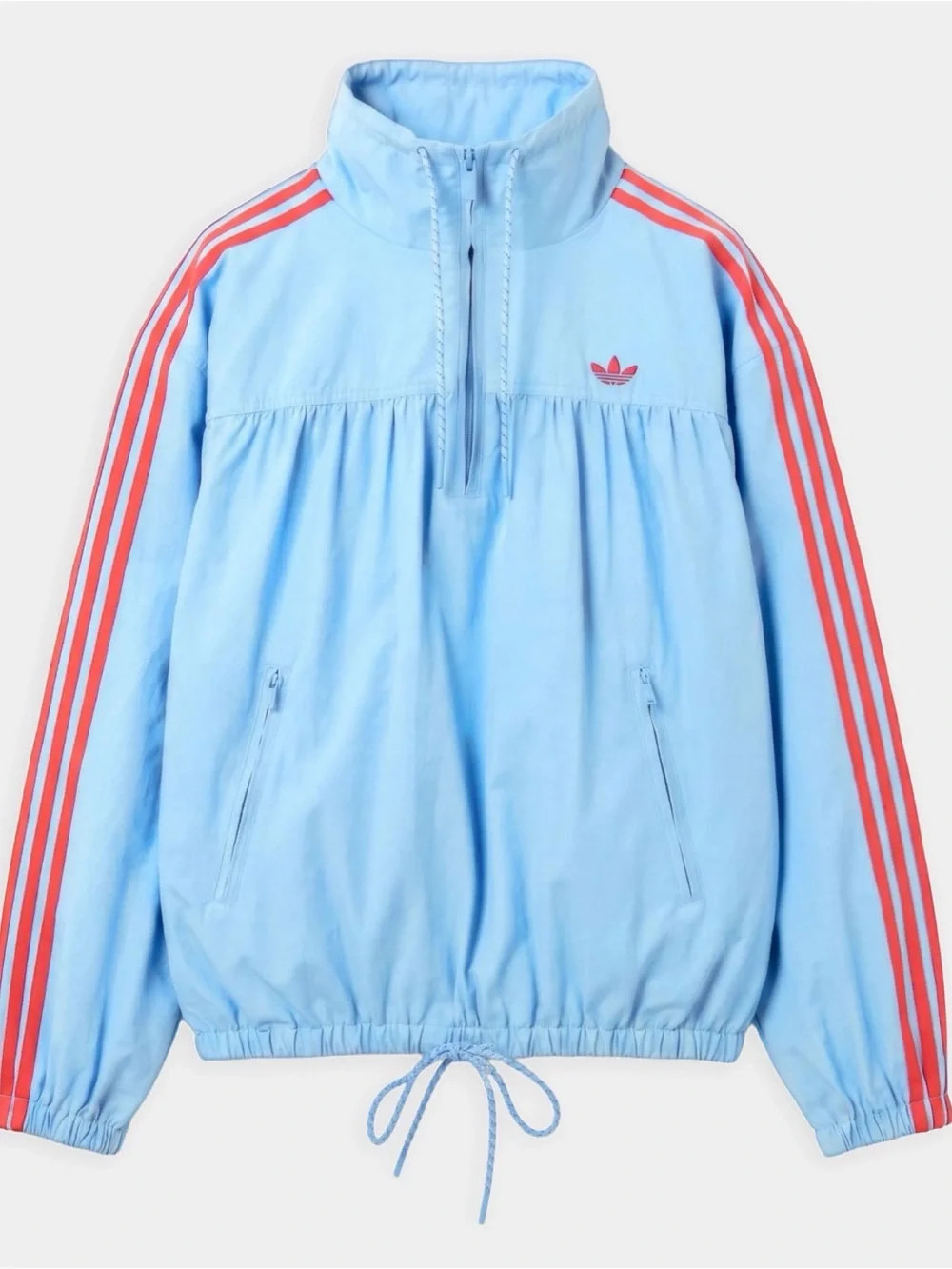 adidas Originals × ASOS size S overhead track jacket in turquoise | Poshmark