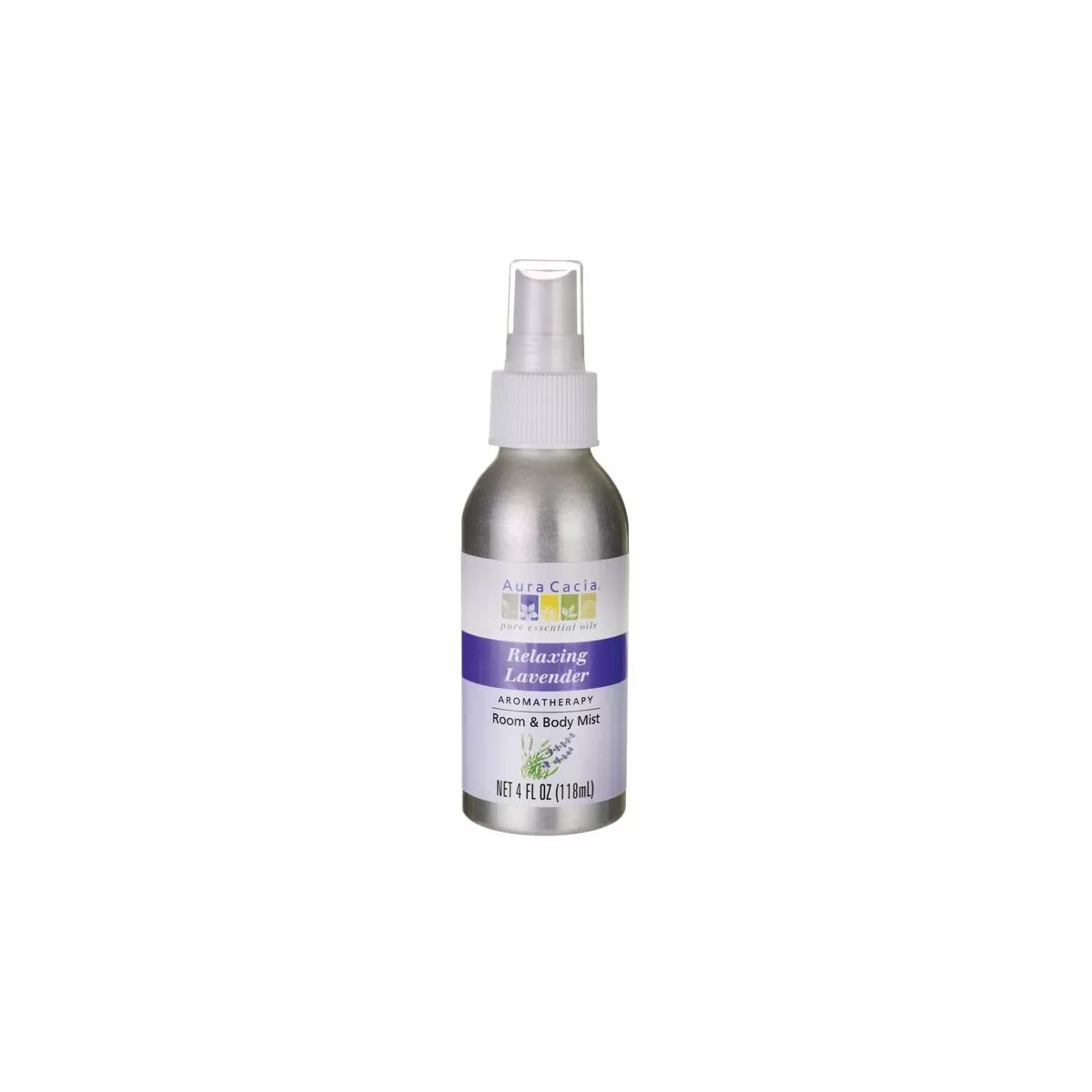 Aura Cacia Relaxing Lavender Room and Body Mist 4 fluid ounces | Target