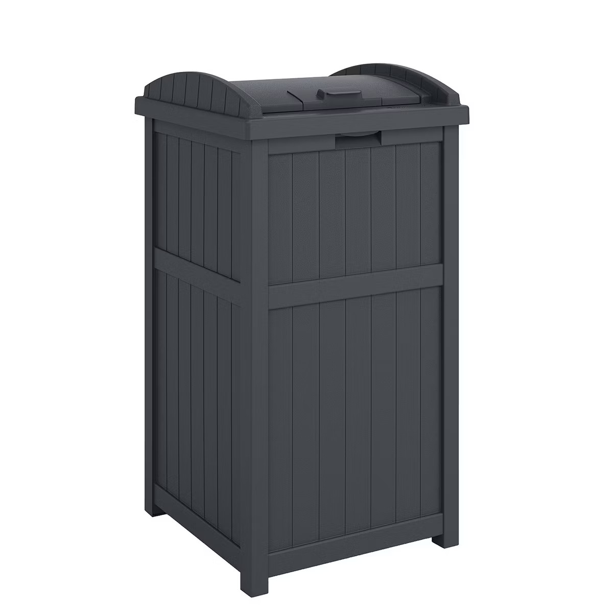 Suncast GH1732J Trashcan Hideaway Outdoor 33 Gallon Garbage Waste Bin | Target