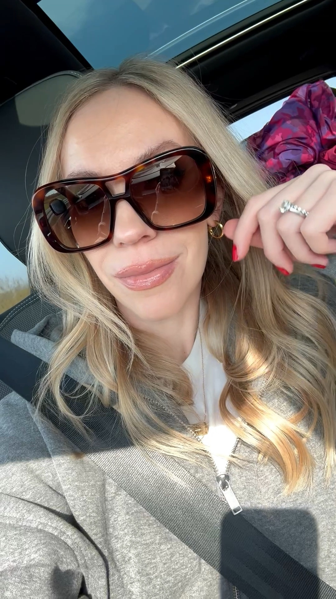 Celine aviator sunglasses, spring accessories, travel style, Tarte lip oil in ‘Buffed Rose'

#LTKBeauty #LTKTravel #LTKSeasonal