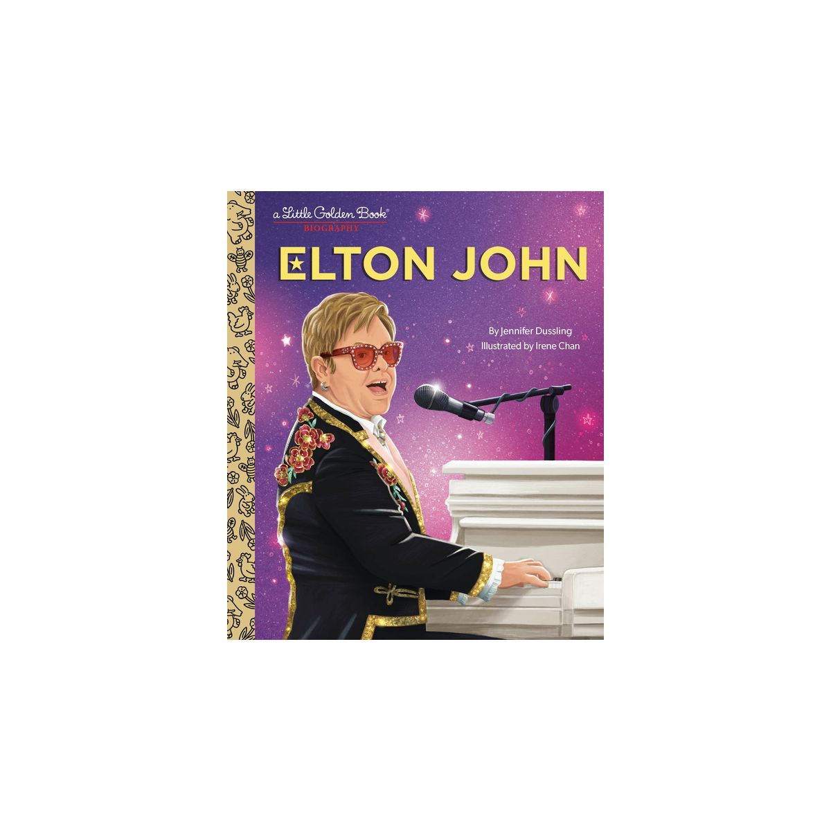 Elton John: A Little Golden Book Biography - by  Jennifer Dussling (Hardcover) | Target